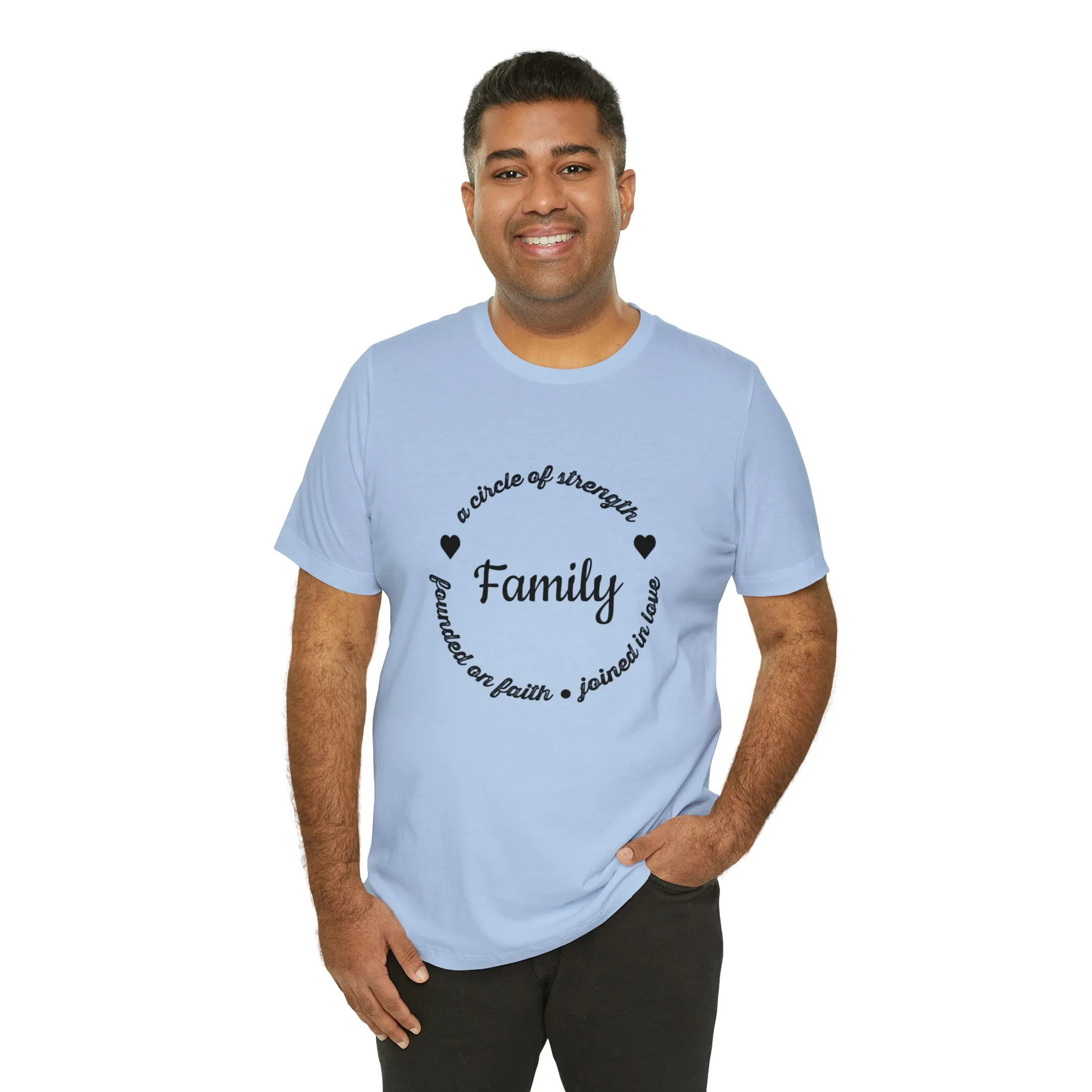 "Family" Bella Canvas Unisex Jersey Short Sleeve Tee