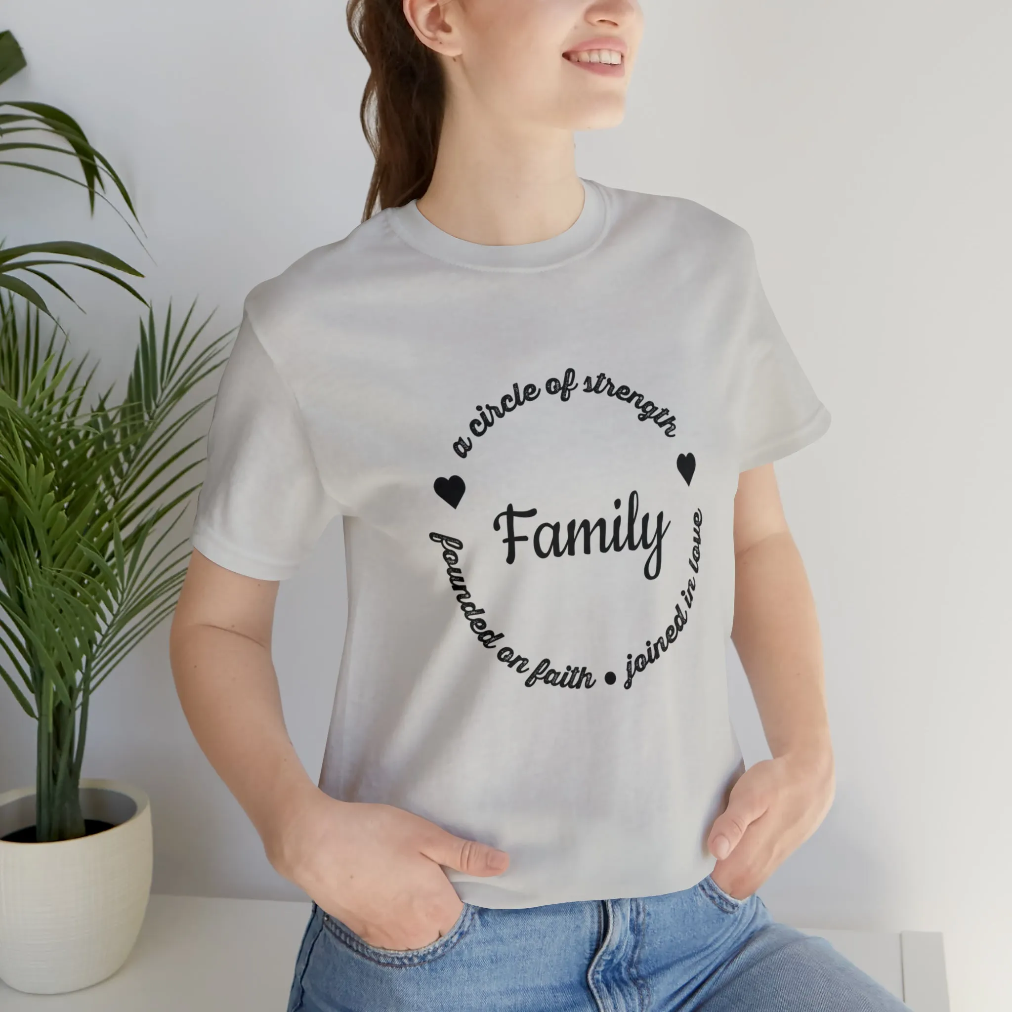 "Family" Bella Canvas Unisex Jersey Short Sleeve Tee