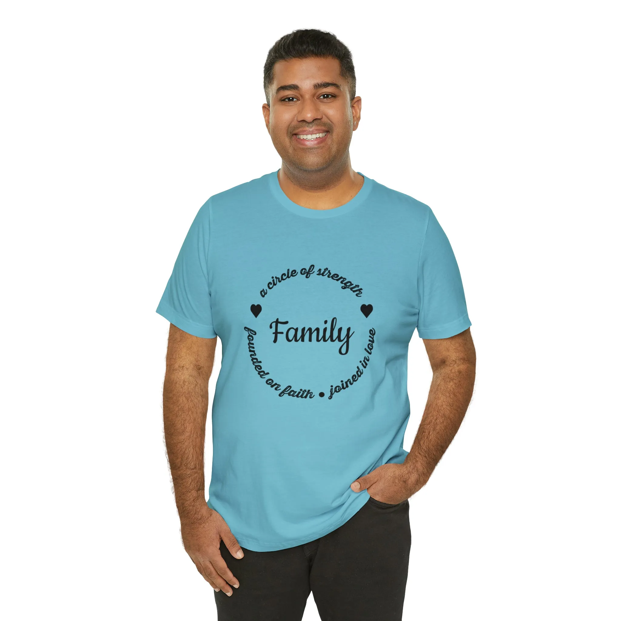 "Family" Bella Canvas Unisex Jersey Short Sleeve Tee