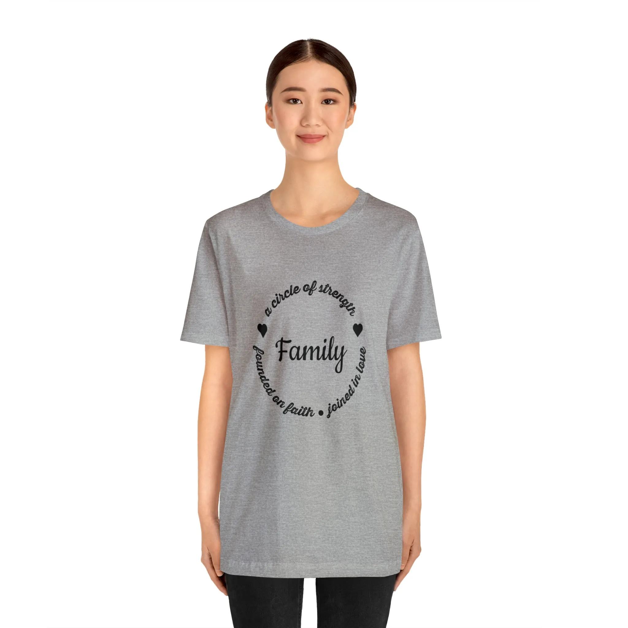 "Family" Bella Canvas Unisex Jersey Short Sleeve Tee