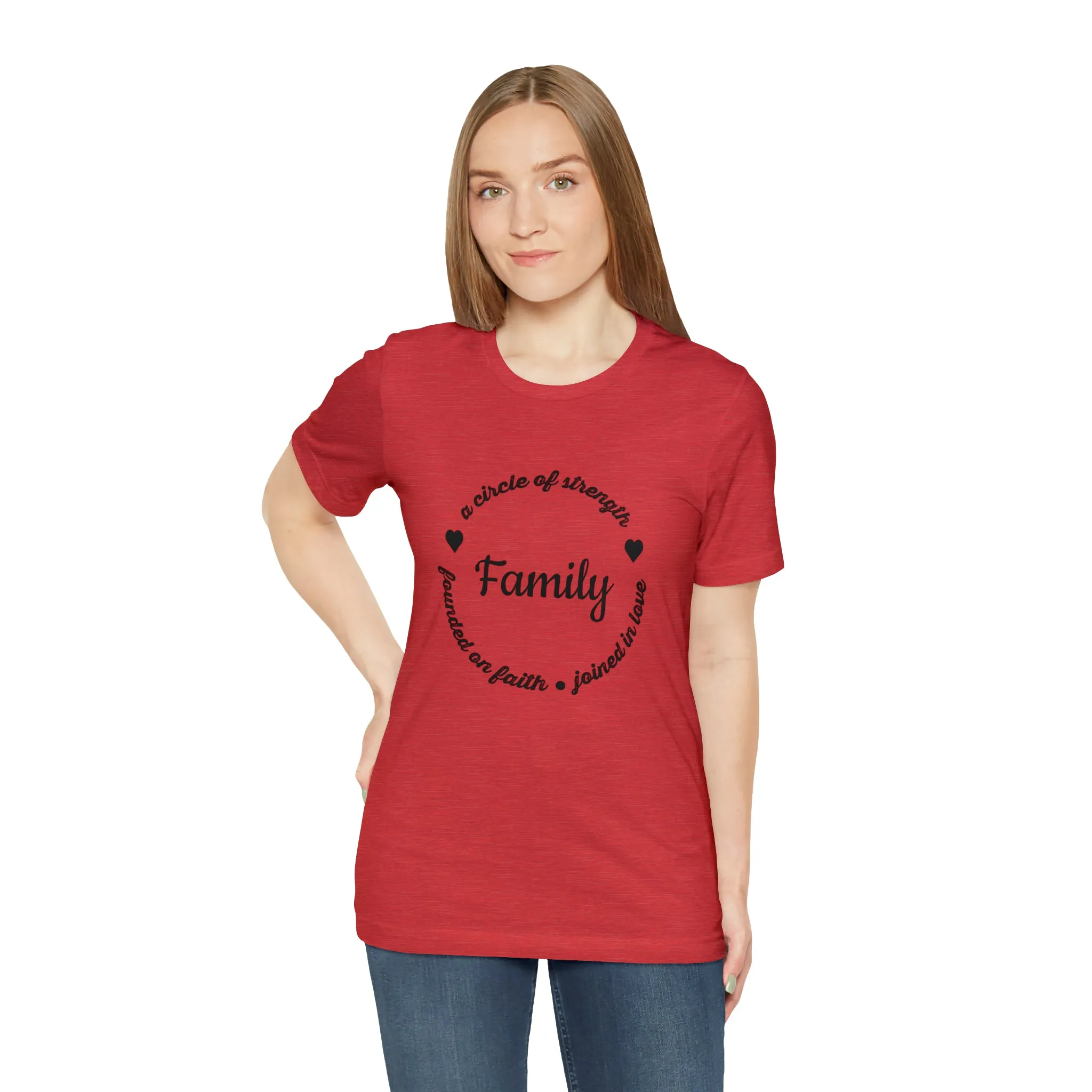 "Family" Bella Canvas Unisex Jersey Short Sleeve Tee