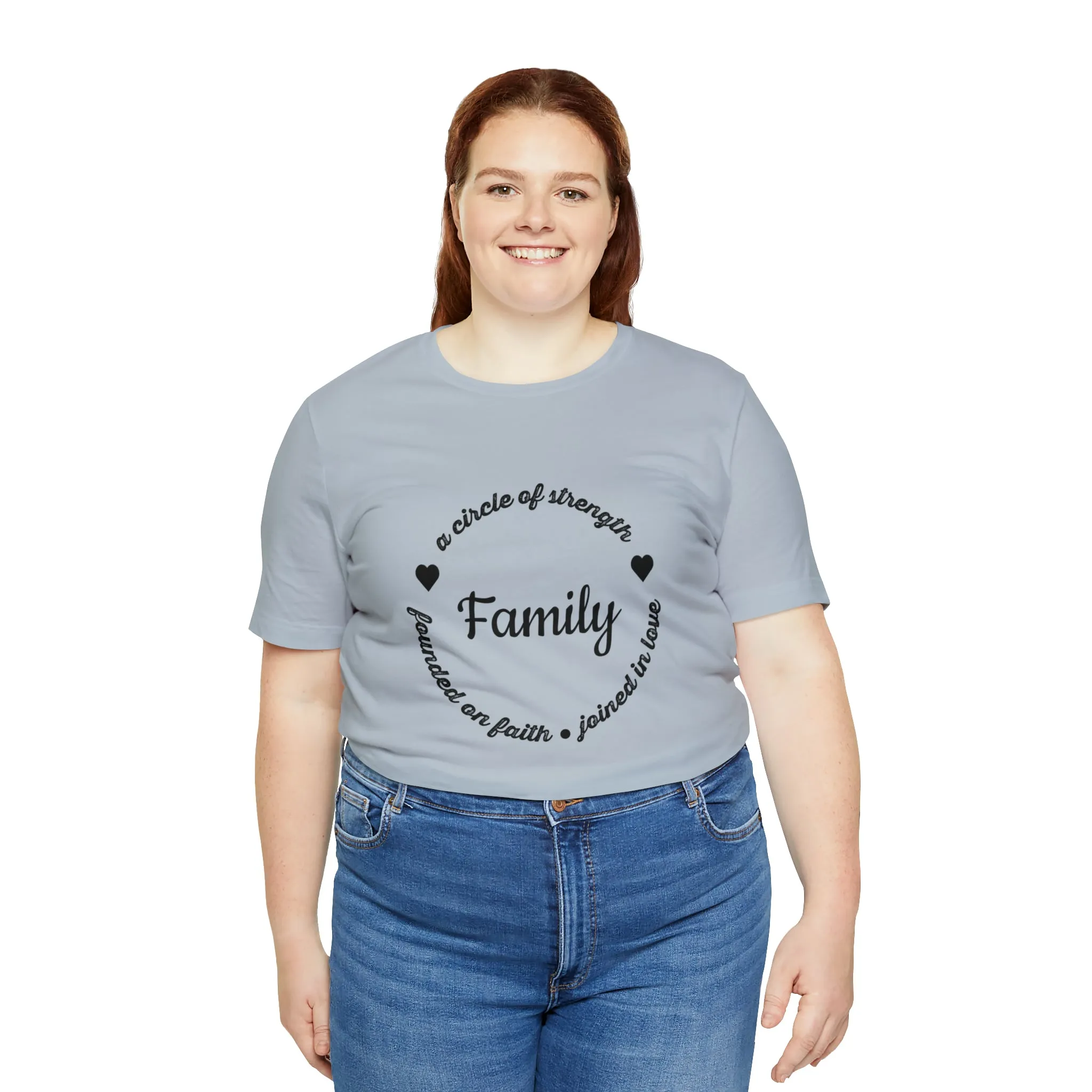 "Family" Bella Canvas Unisex Jersey Short Sleeve Tee