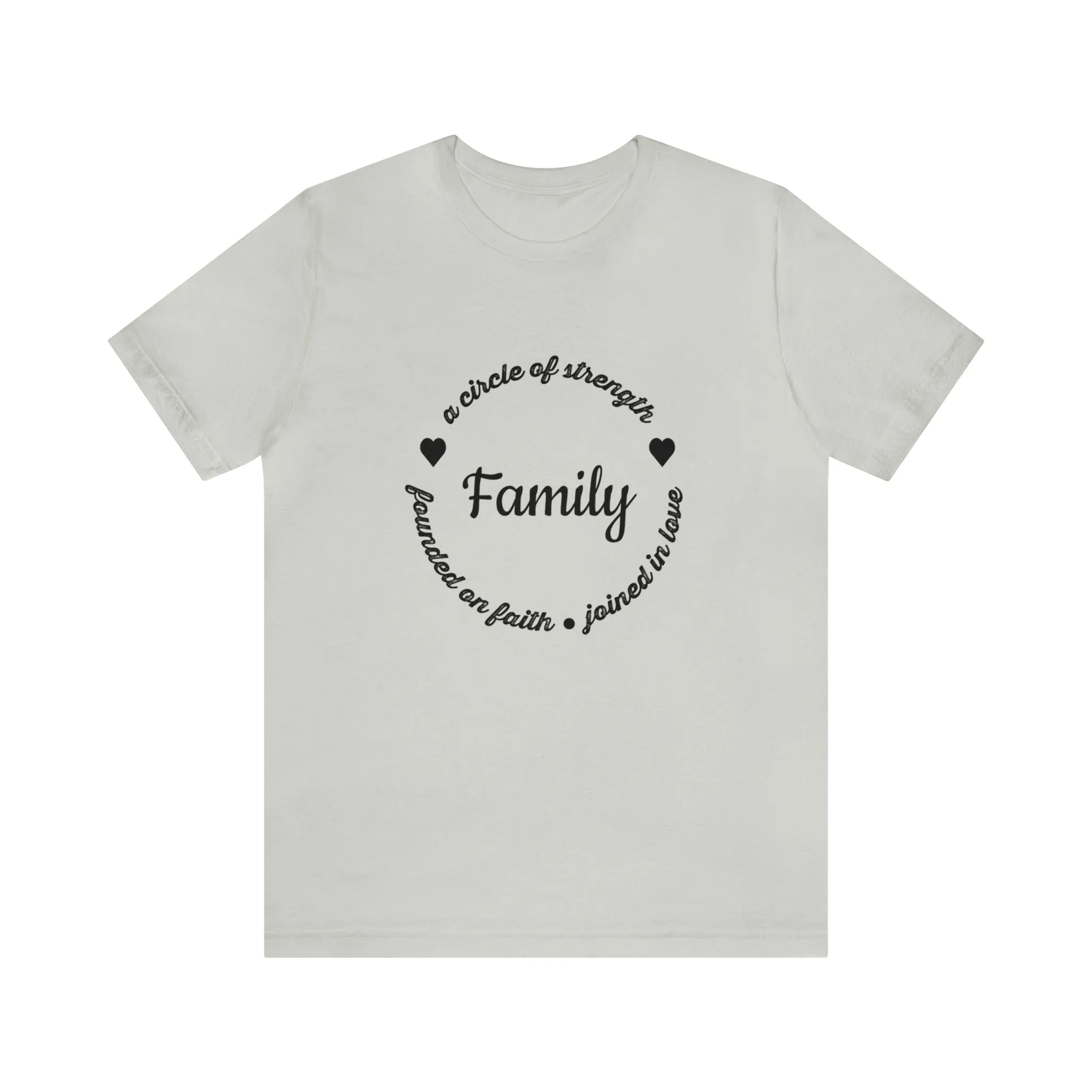 "Family" Bella Canvas Unisex Jersey Short Sleeve Tee