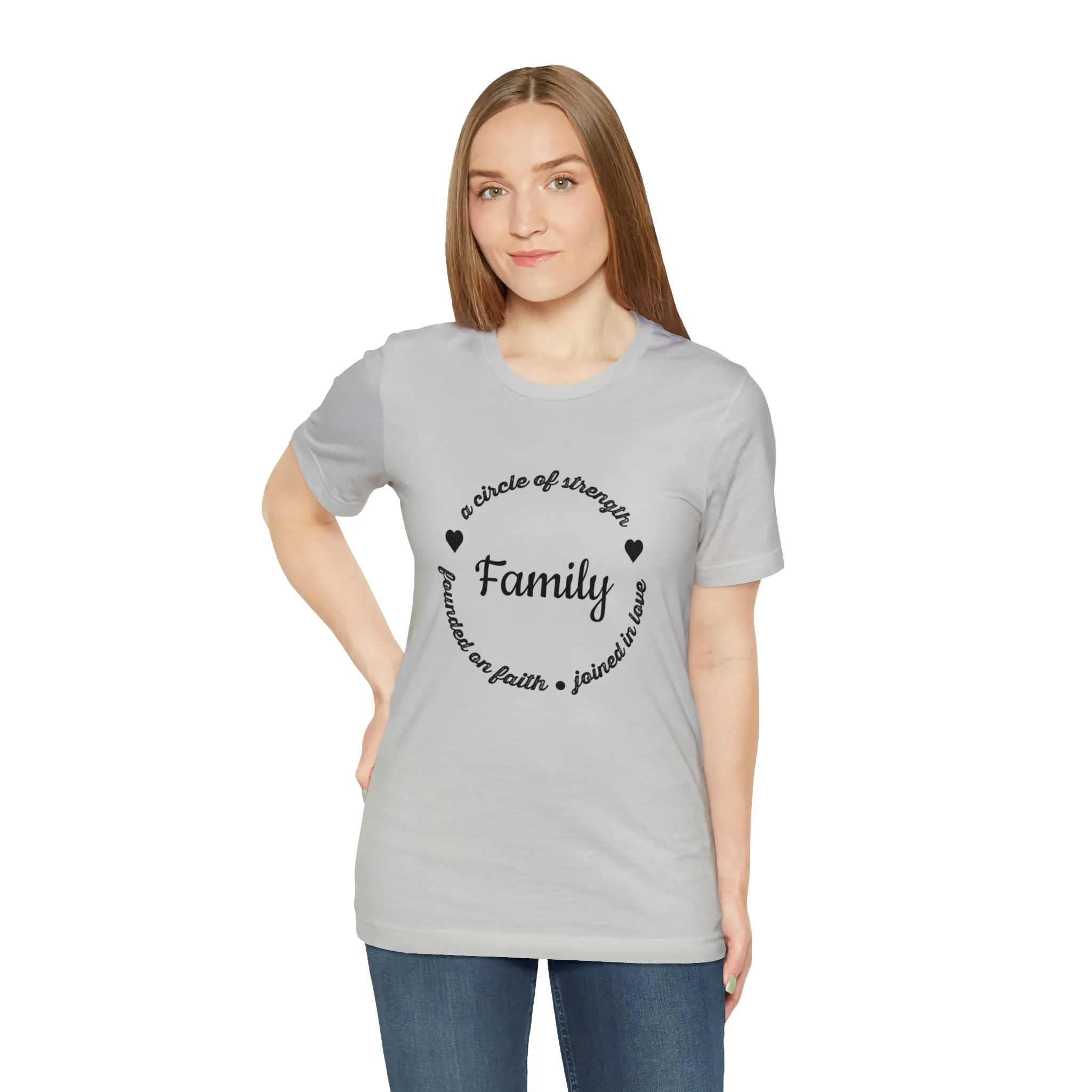 "Family" Bella Canvas Unisex Jersey Short Sleeve Tee