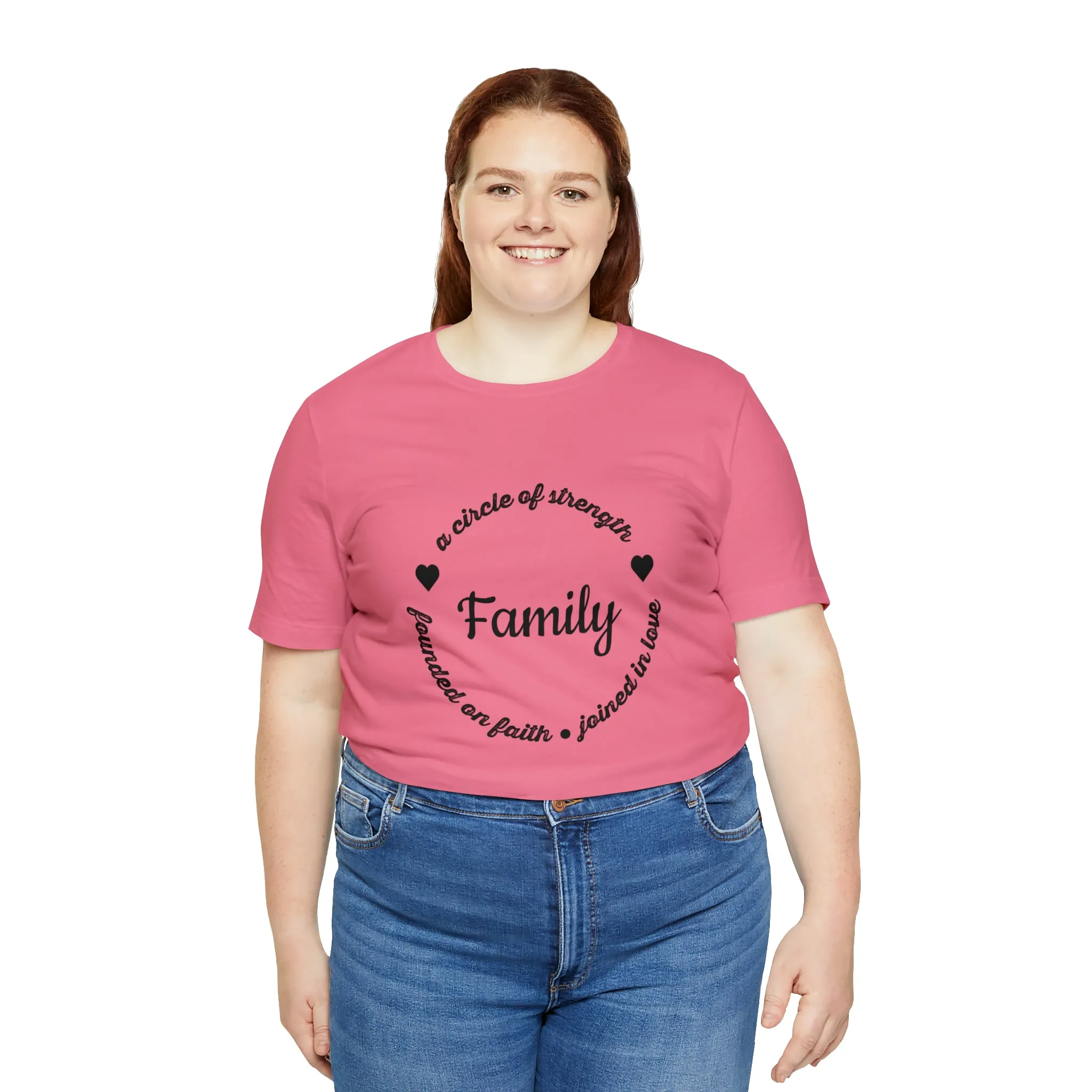 "Family" Bella Canvas Unisex Jersey Short Sleeve Tee