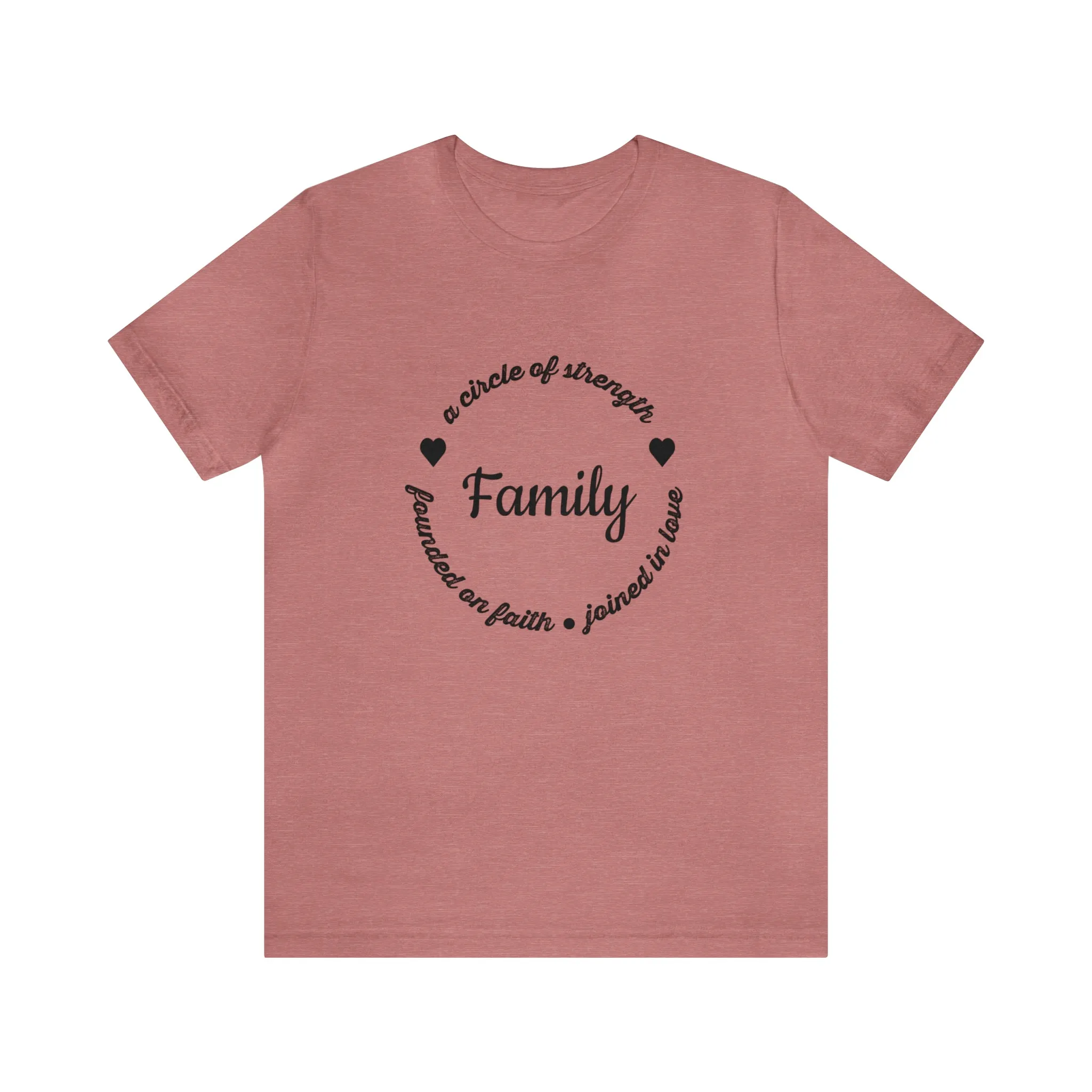 "Family" Bella Canvas Unisex Jersey Short Sleeve Tee