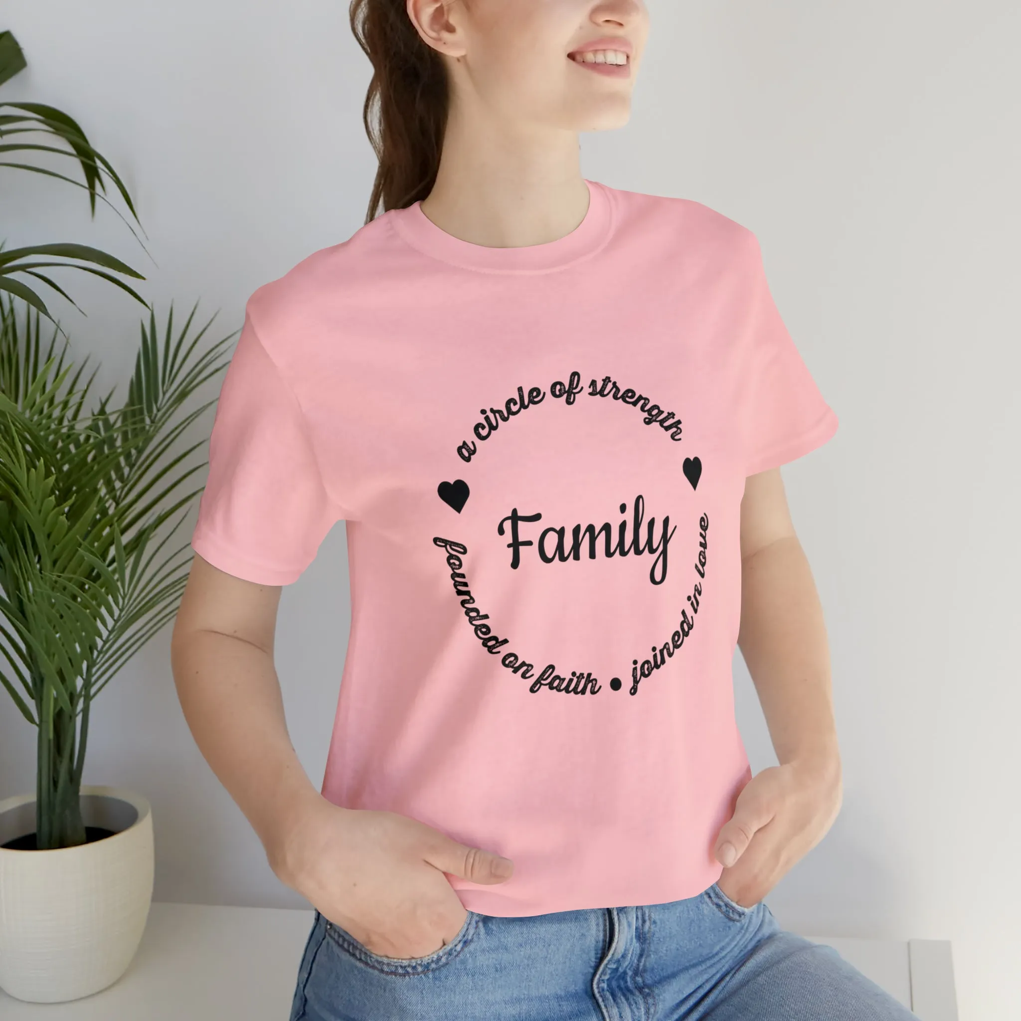 "Family" Bella Canvas Unisex Jersey Short Sleeve Tee