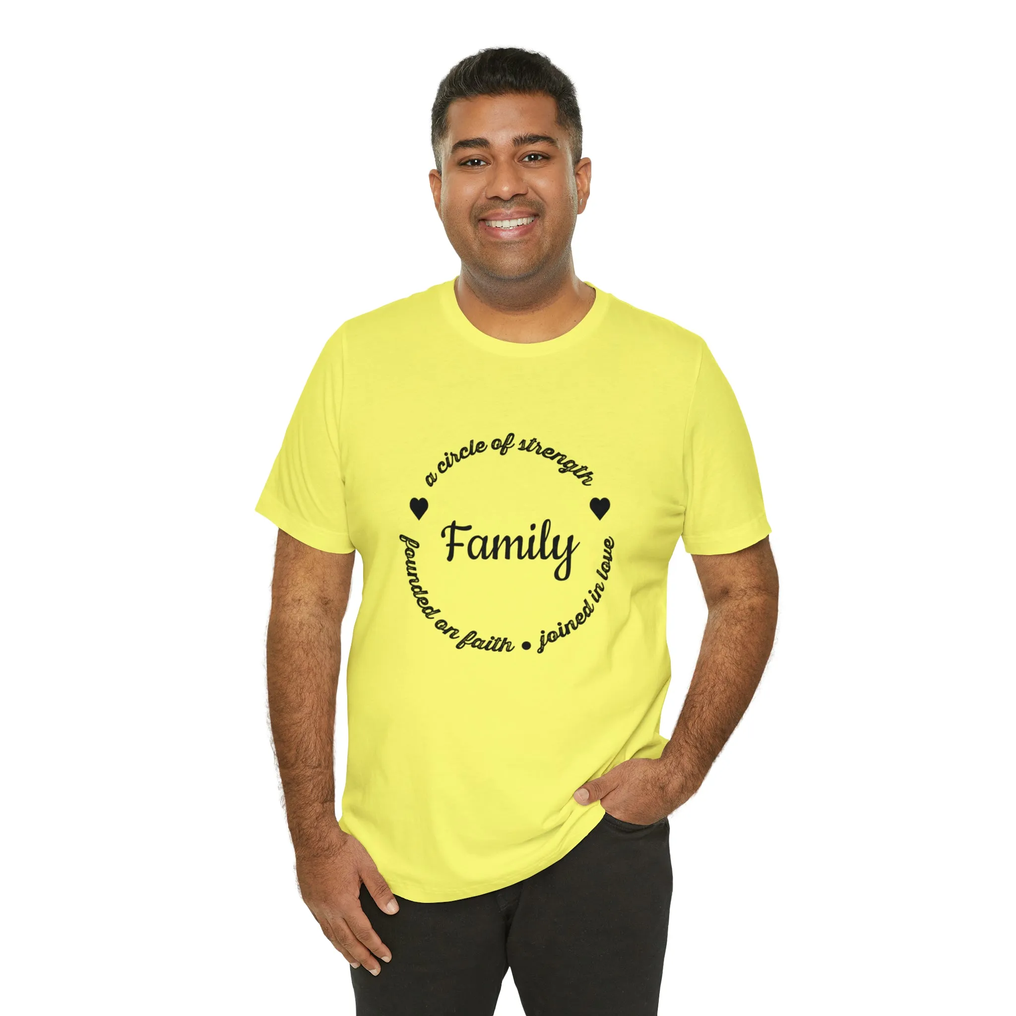 "Family" Bella Canvas Unisex Jersey Short Sleeve Tee