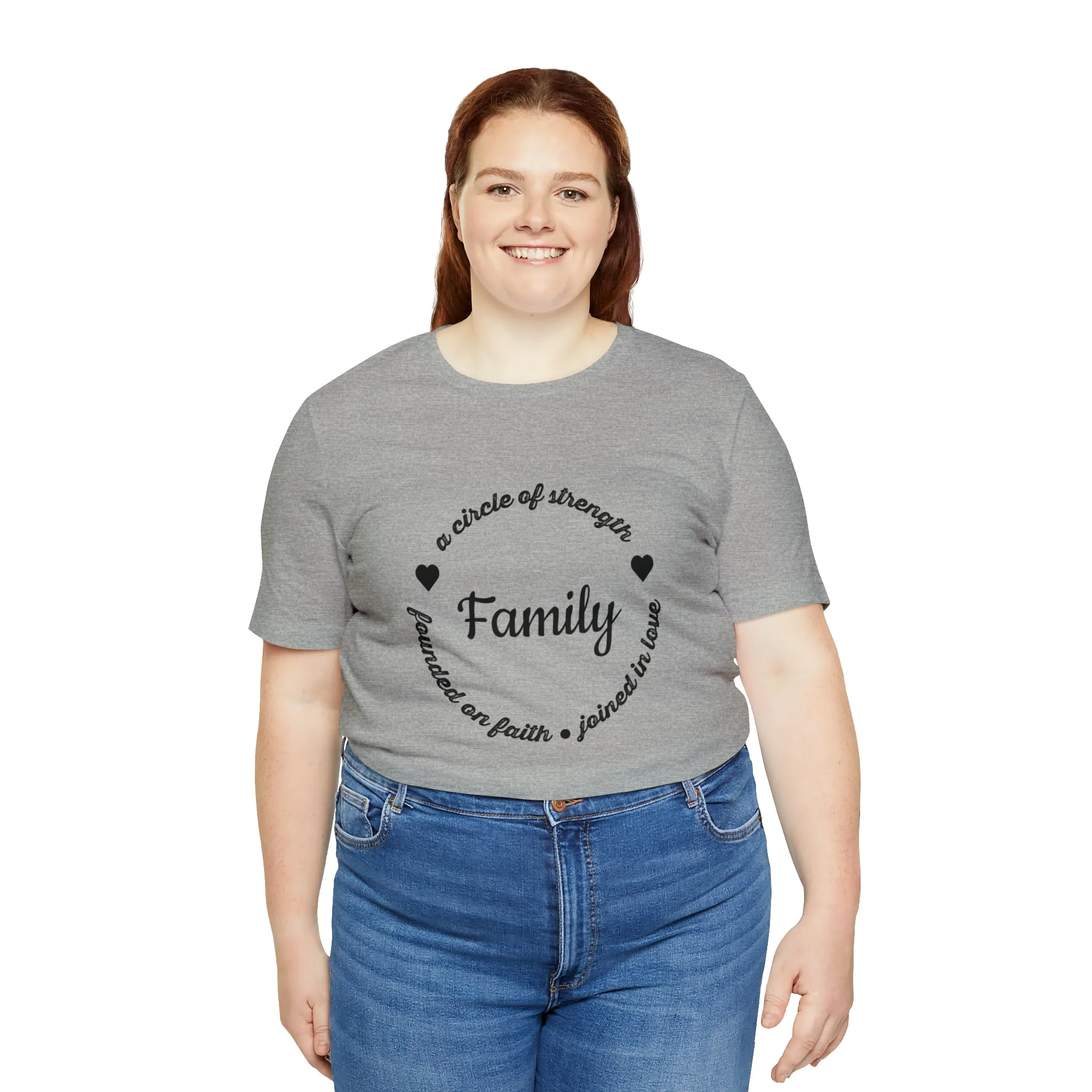 "Family" Bella Canvas Unisex Jersey Short Sleeve Tee