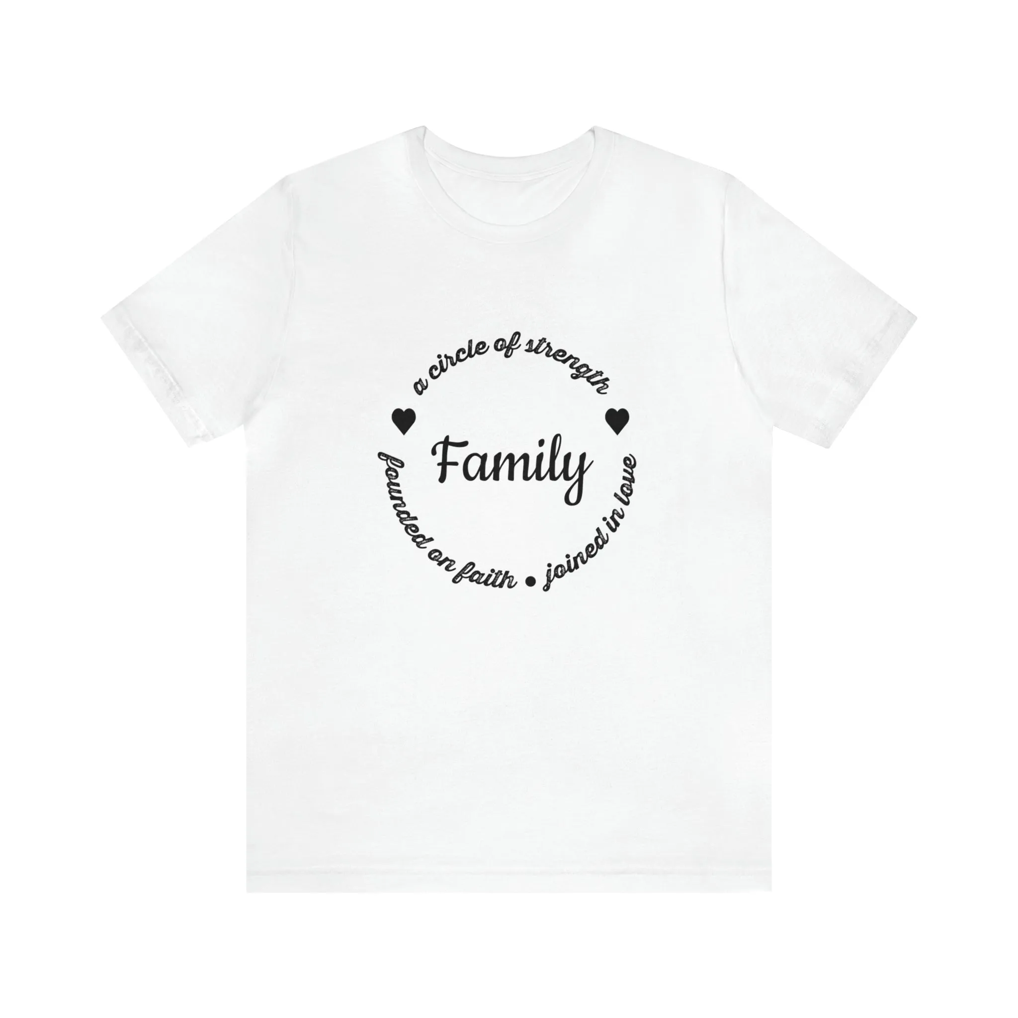 "Family" Bella Canvas Unisex Jersey Short Sleeve Tee