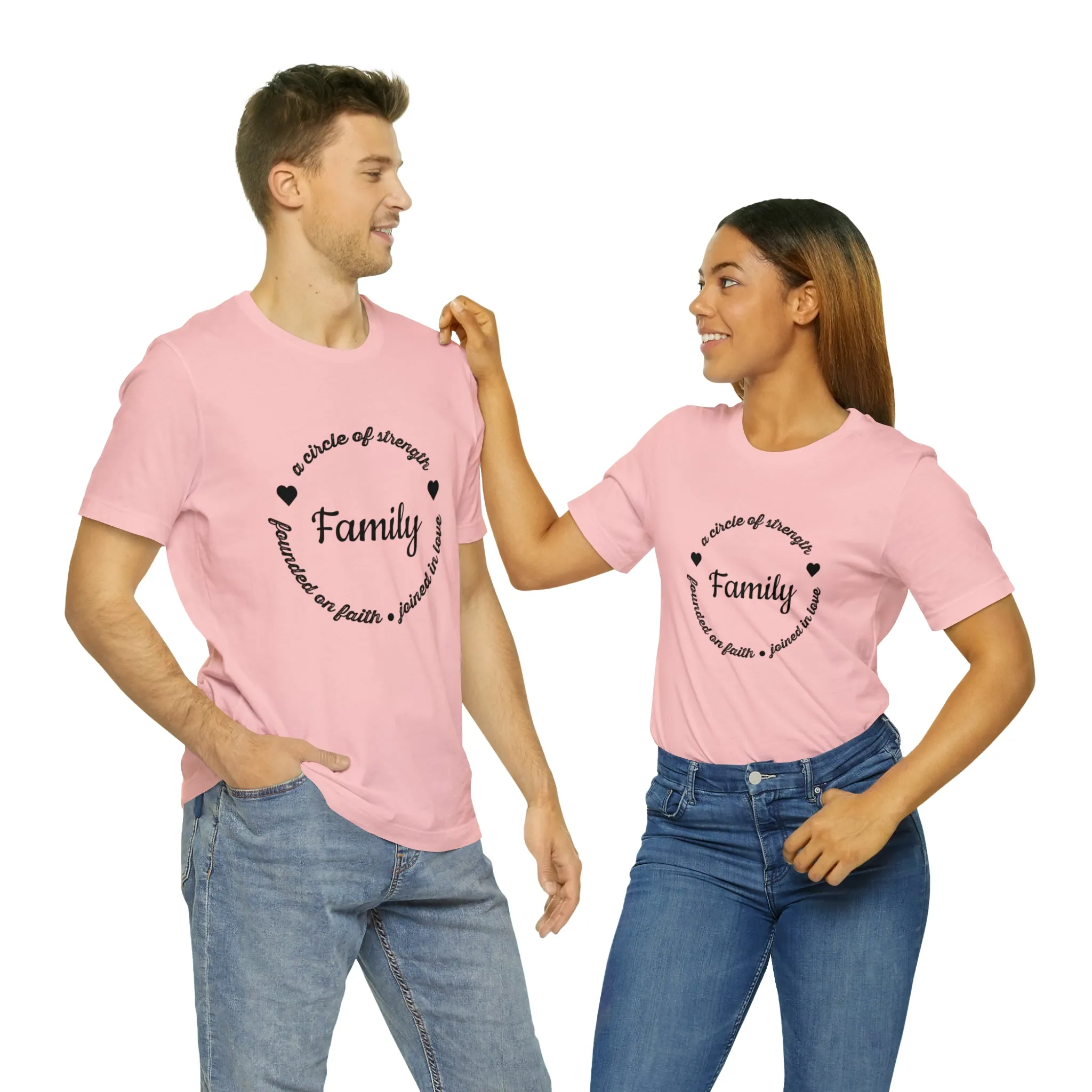 "Family" Bella Canvas Unisex Jersey Short Sleeve Tee