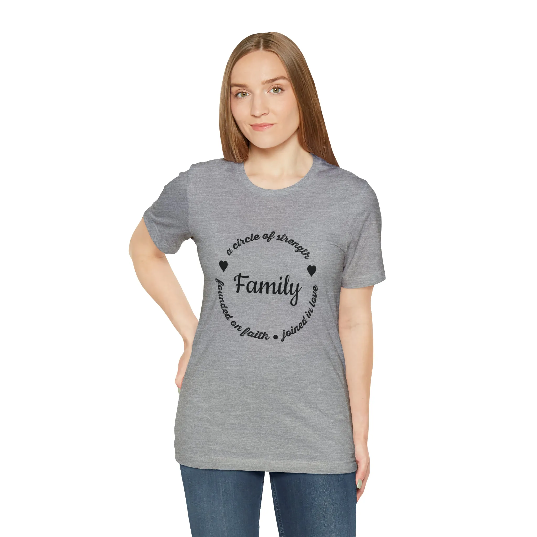 "Family" Bella Canvas Unisex Jersey Short Sleeve Tee