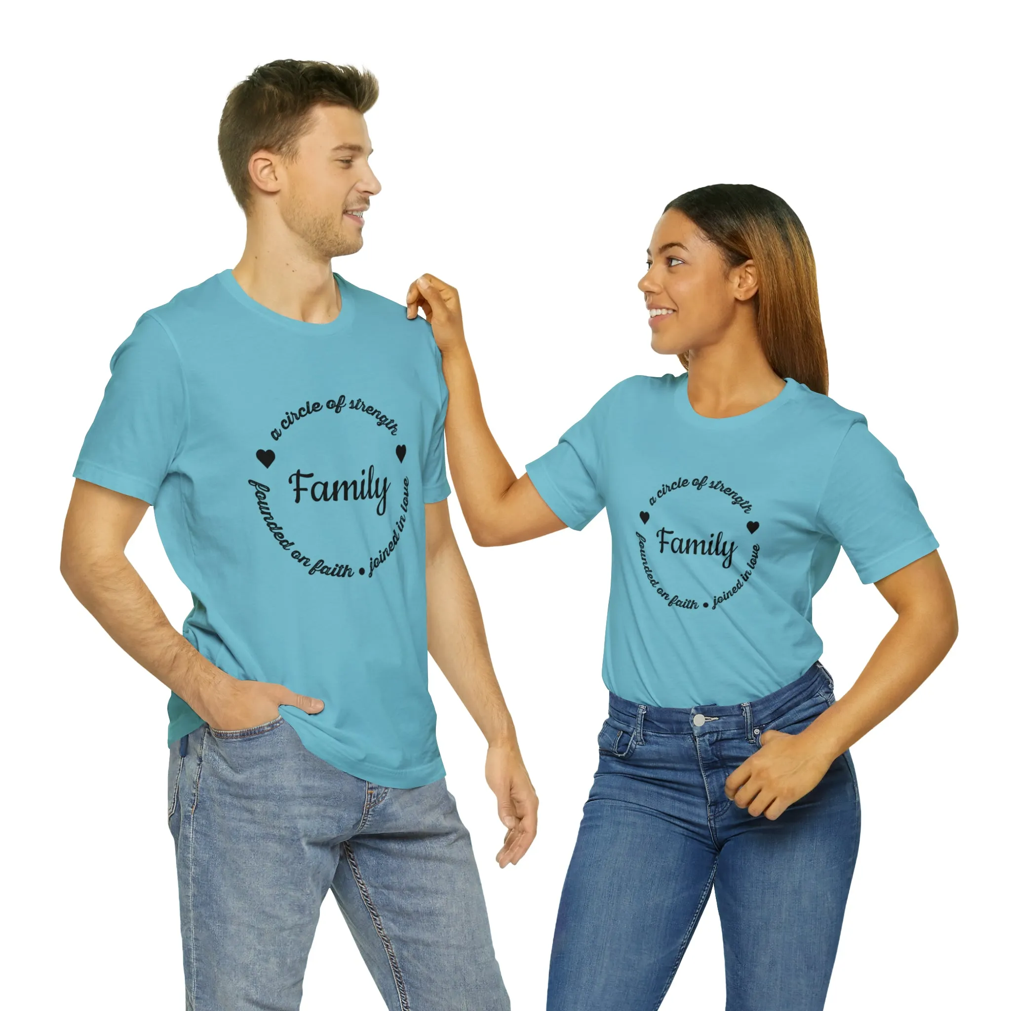 "Family" Bella Canvas Unisex Jersey Short Sleeve Tee