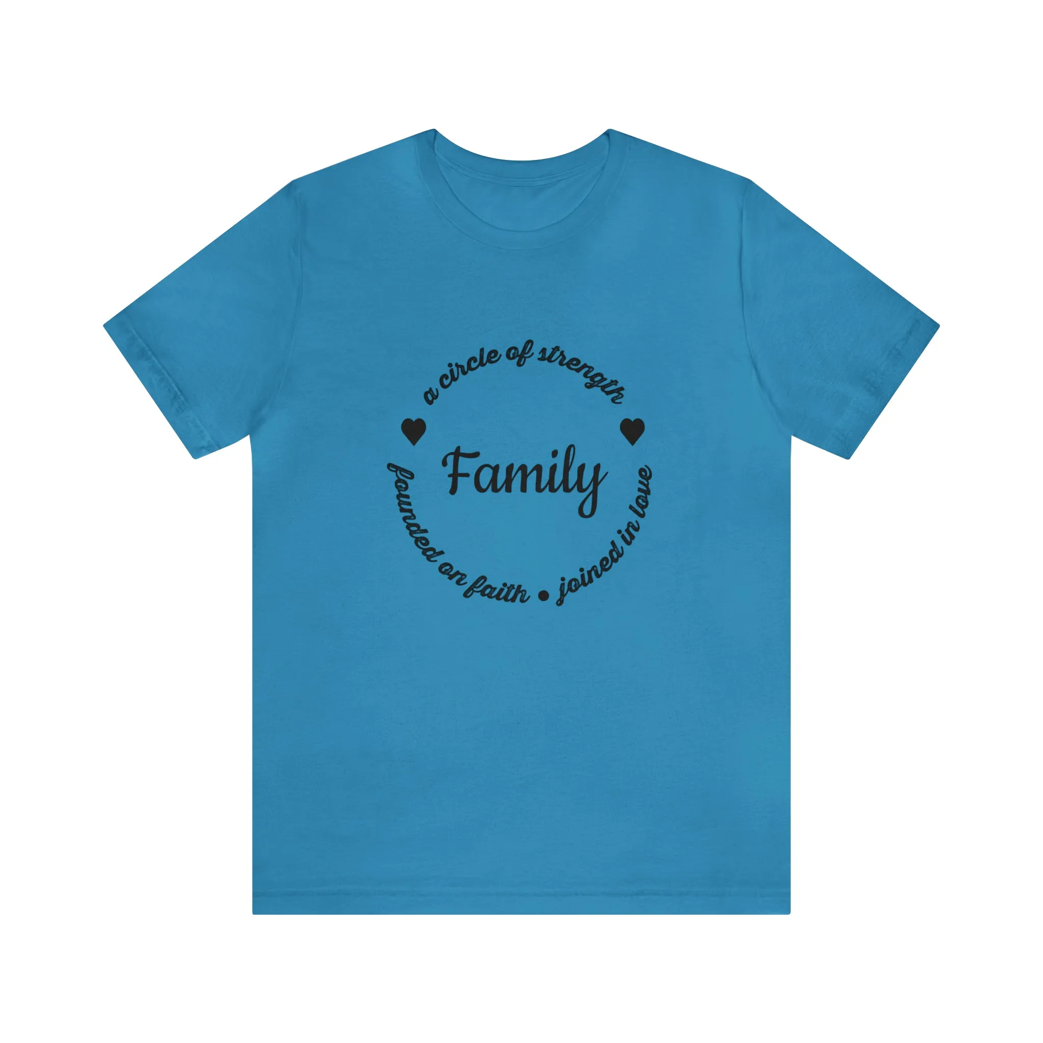 "Family" Bella Canvas Unisex Jersey Short Sleeve Tee