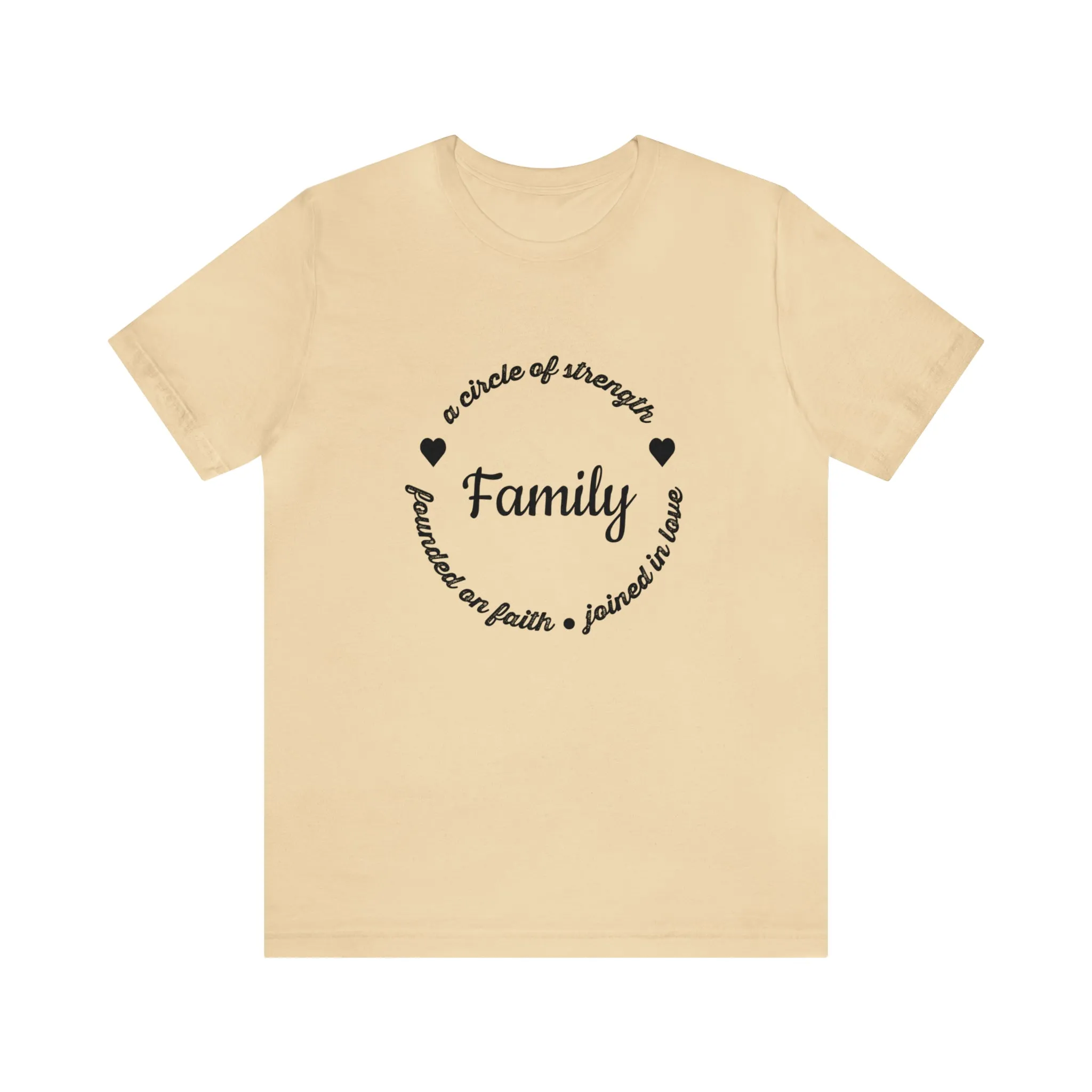 "Family" Bella Canvas Unisex Jersey Short Sleeve Tee