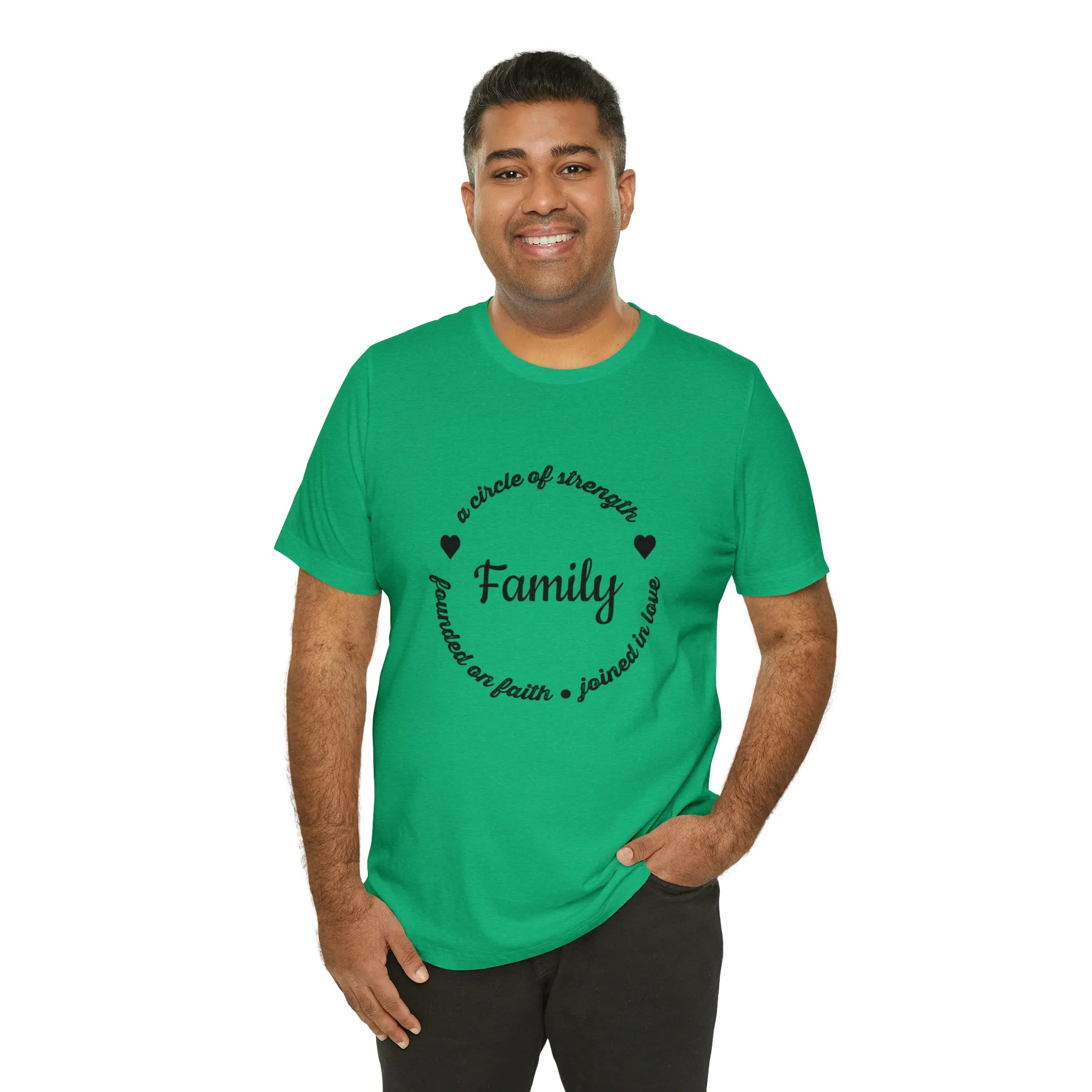 "Family" Bella Canvas Unisex Jersey Short Sleeve Tee