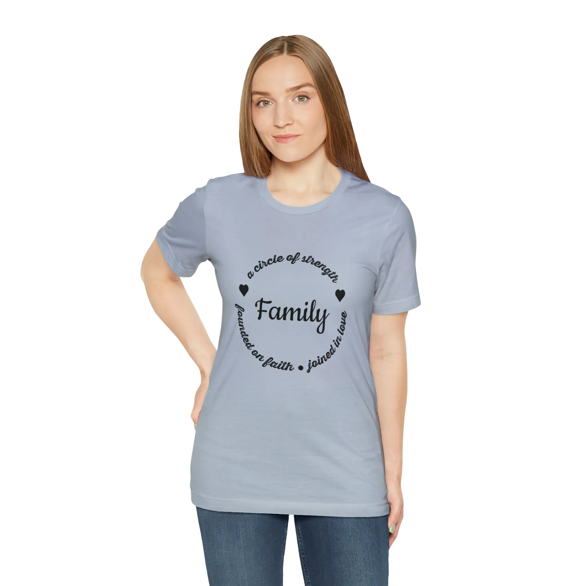 "Family" Bella Canvas Unisex Jersey Short Sleeve Tee