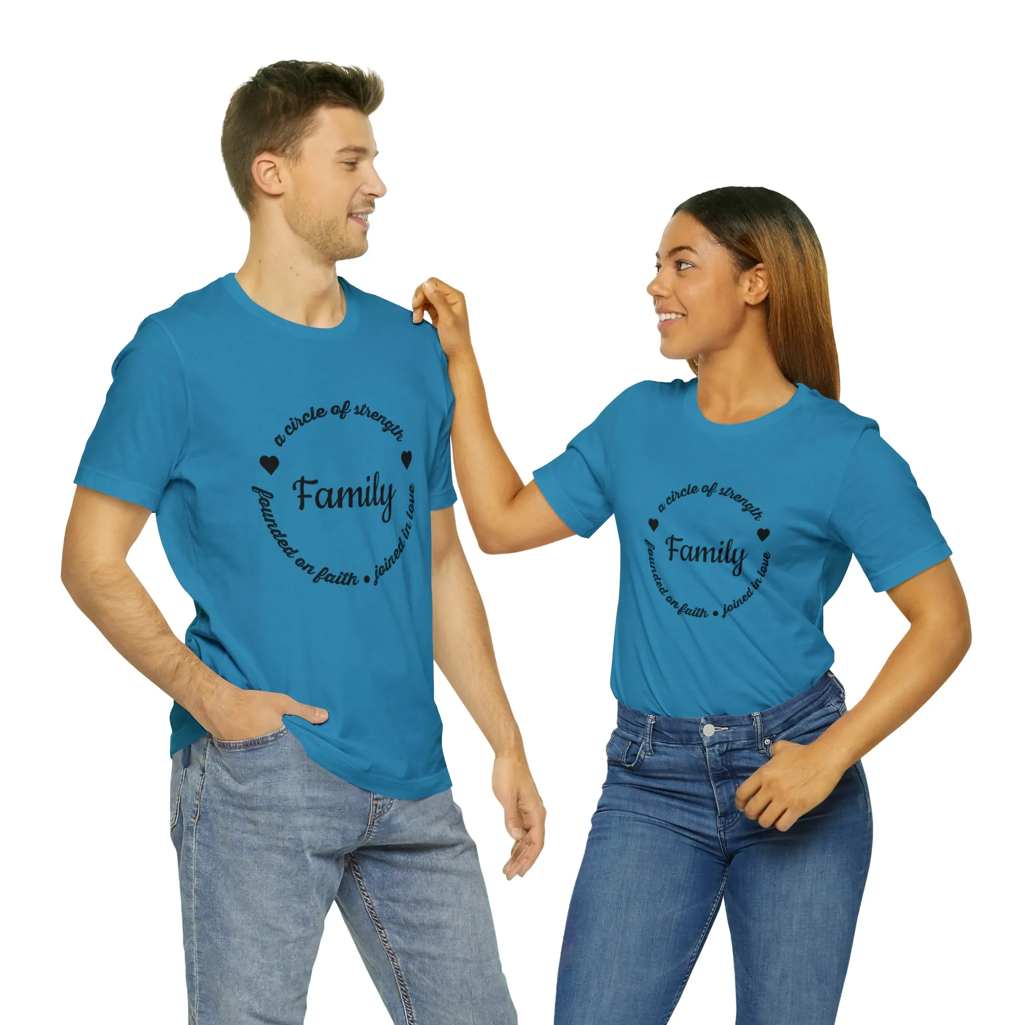 "Family" Bella Canvas Unisex Jersey Short Sleeve Tee