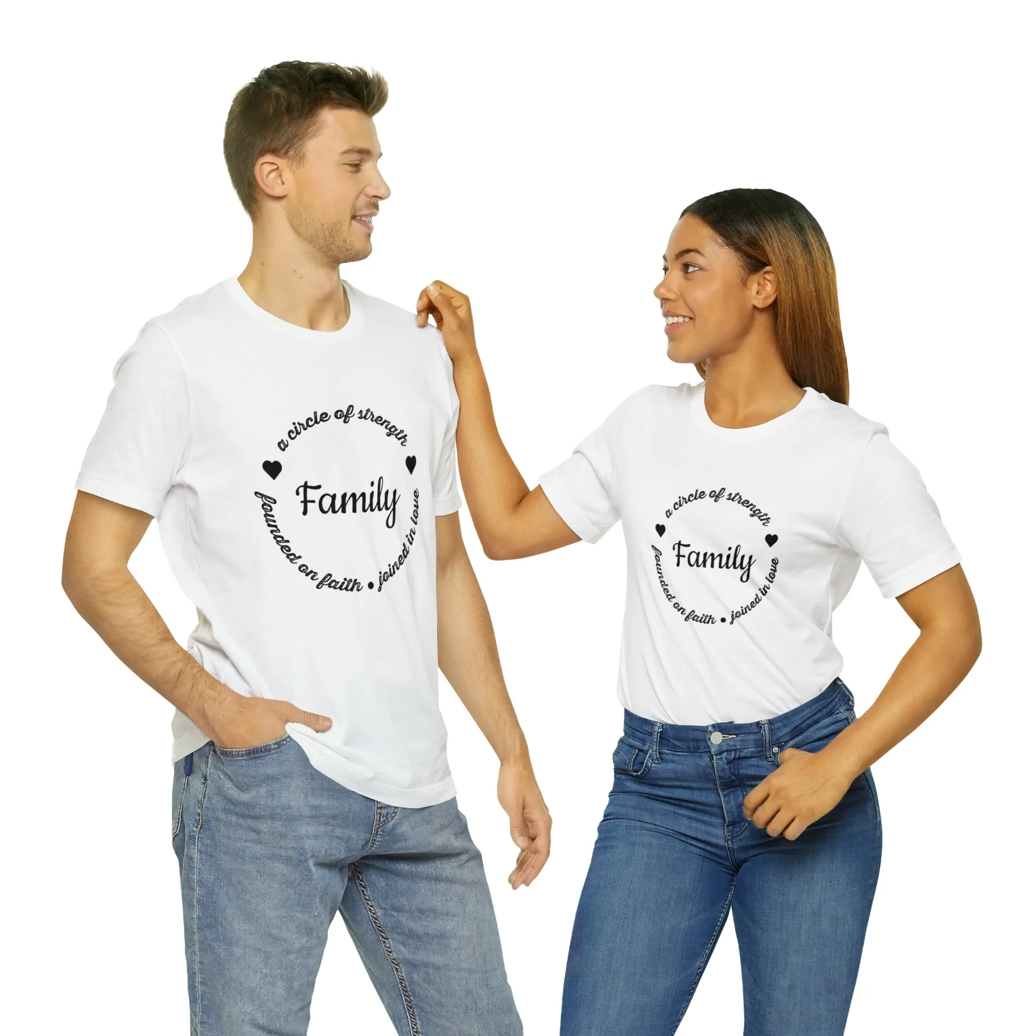 "Family" Bella Canvas Unisex Jersey Short Sleeve Tee