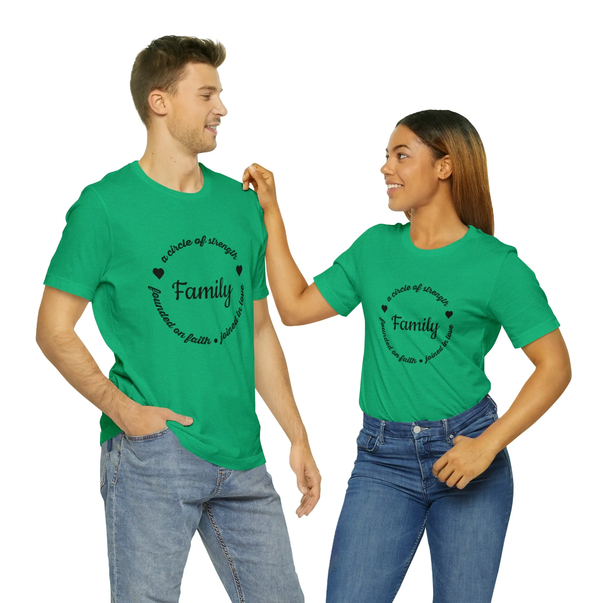 "Family" Bella Canvas Unisex Jersey Short Sleeve Tee