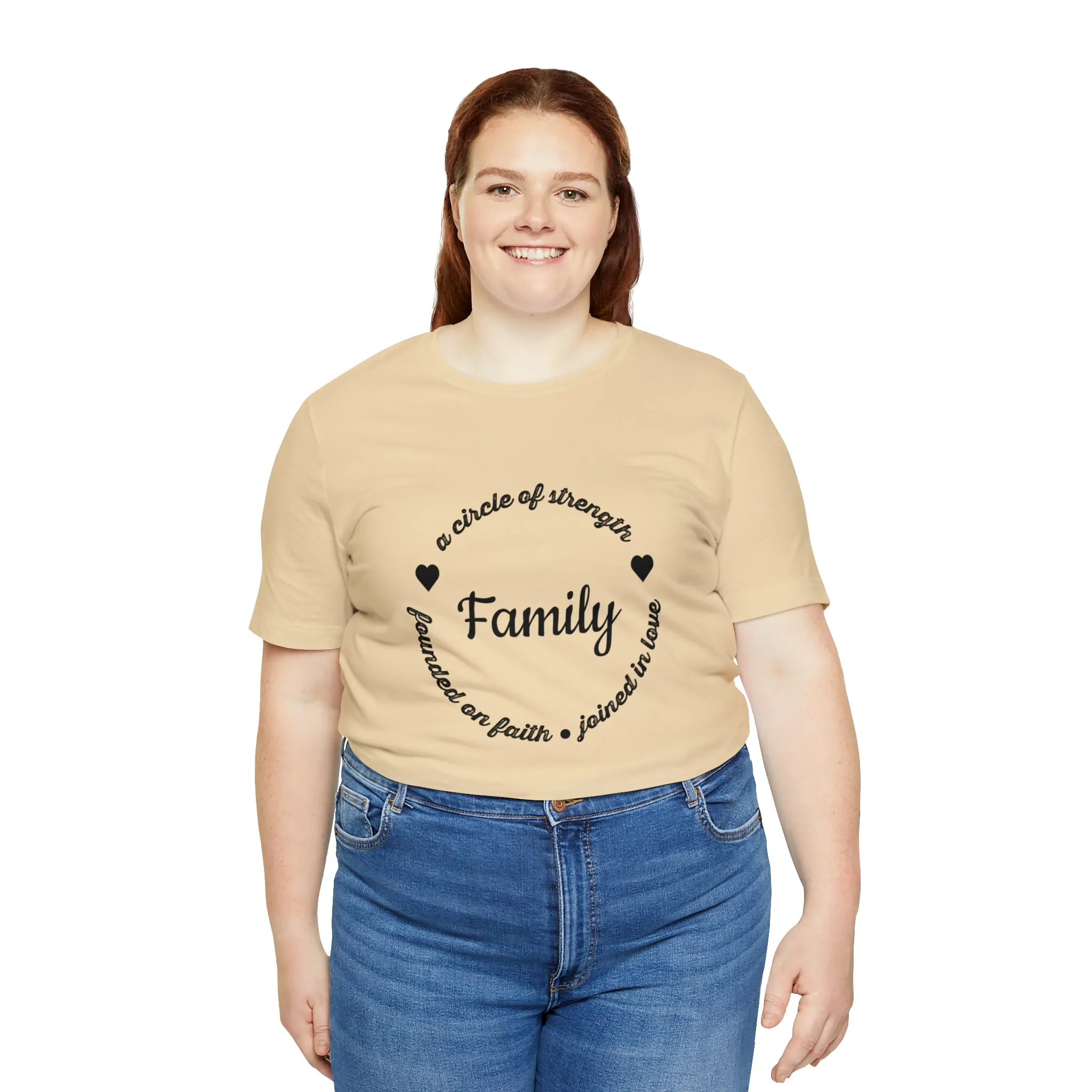 "Family" Bella Canvas Unisex Jersey Short Sleeve Tee