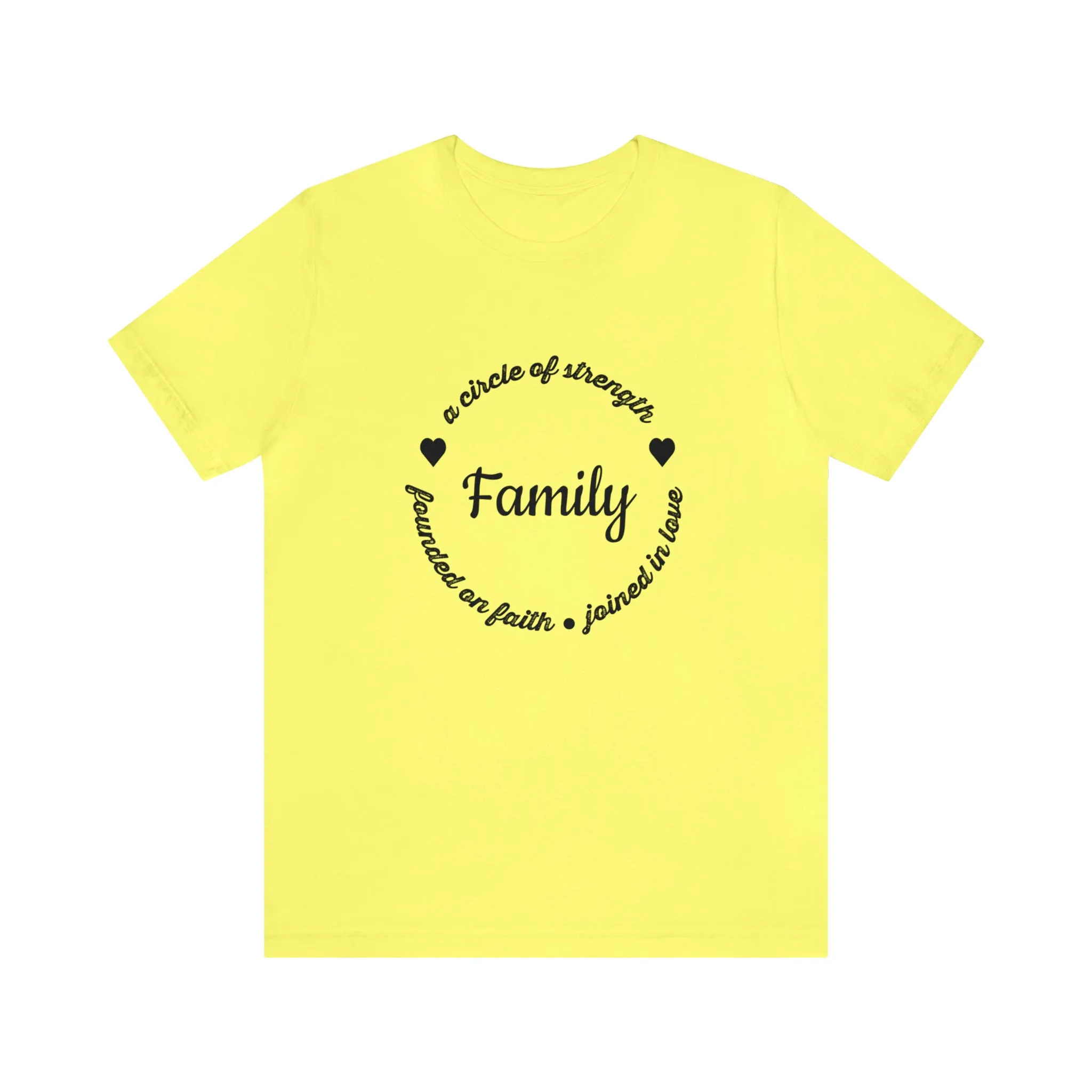 "Family" Bella Canvas Unisex Jersey Short Sleeve Tee