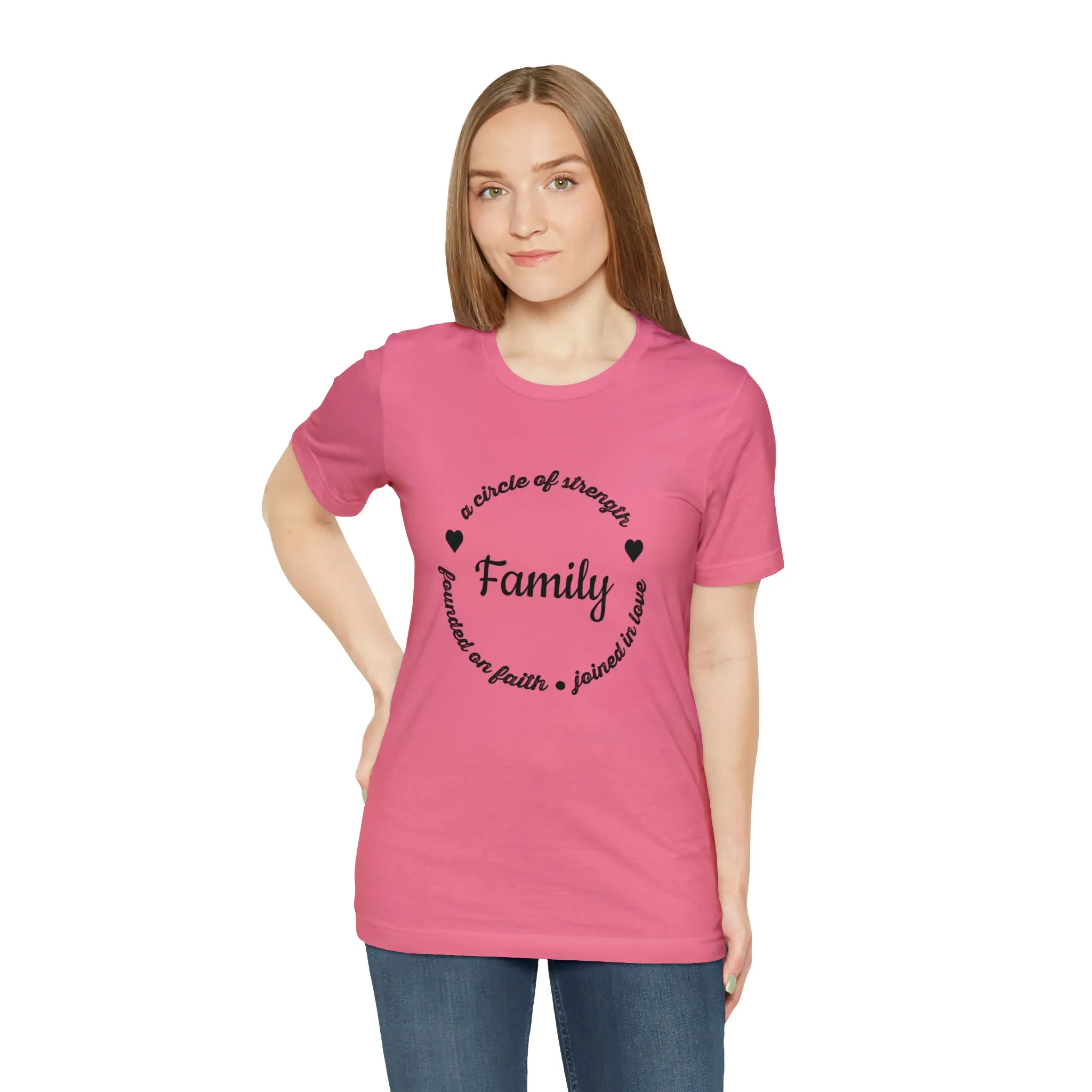 "Family" Bella Canvas Unisex Jersey Short Sleeve Tee