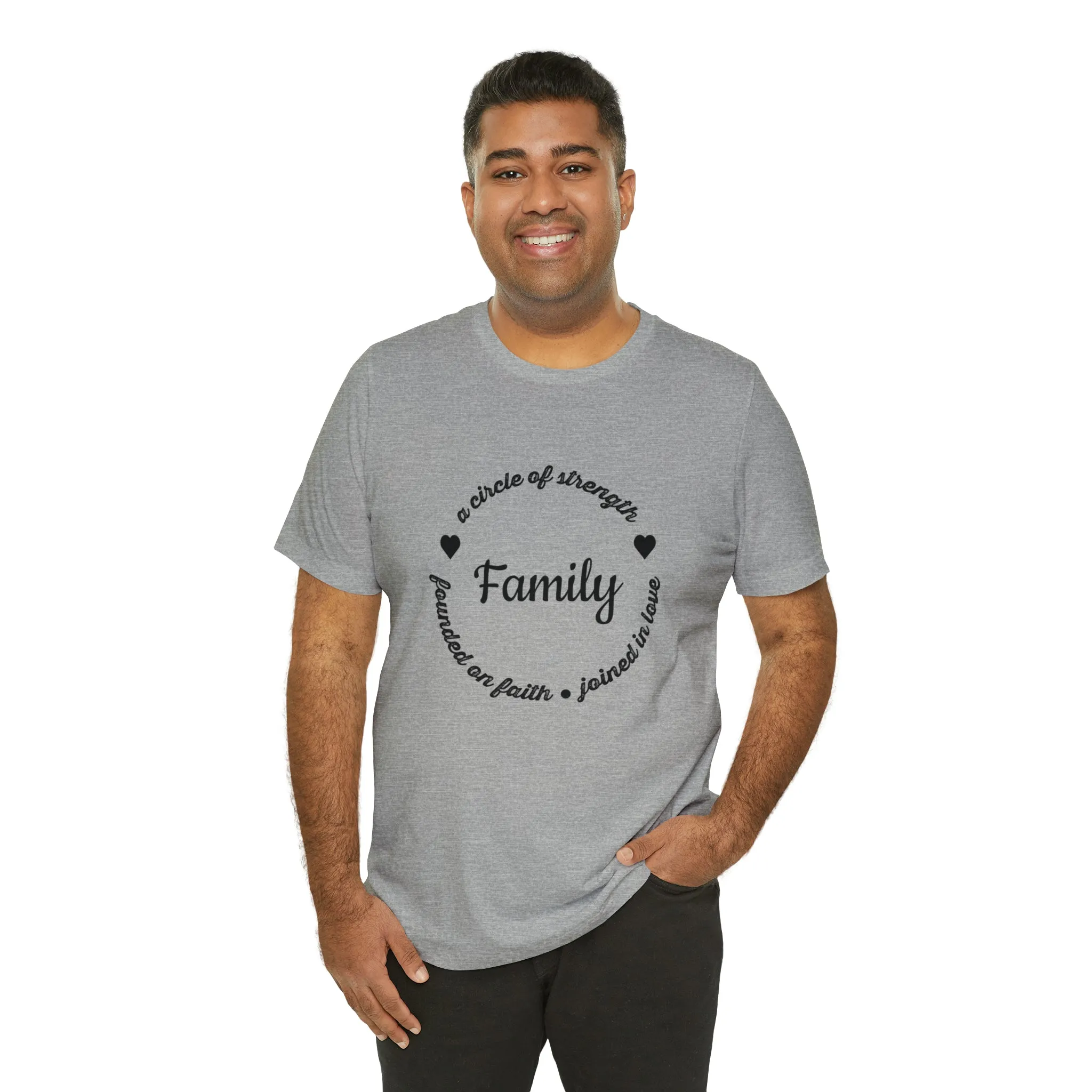 "Family" Bella Canvas Unisex Jersey Short Sleeve Tee