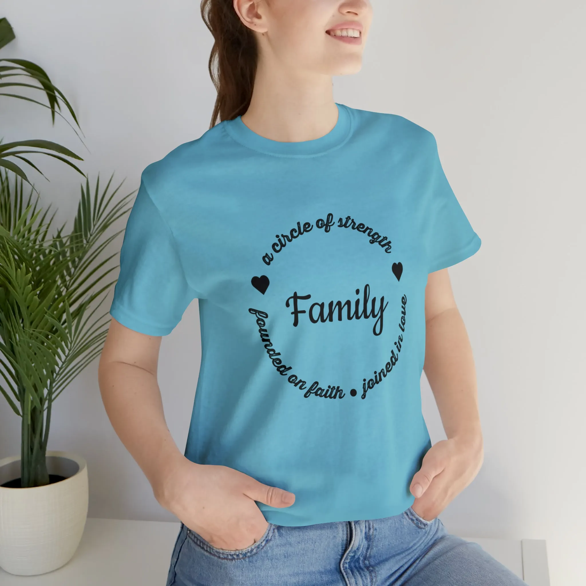 "Family" Bella Canvas Unisex Jersey Short Sleeve Tee