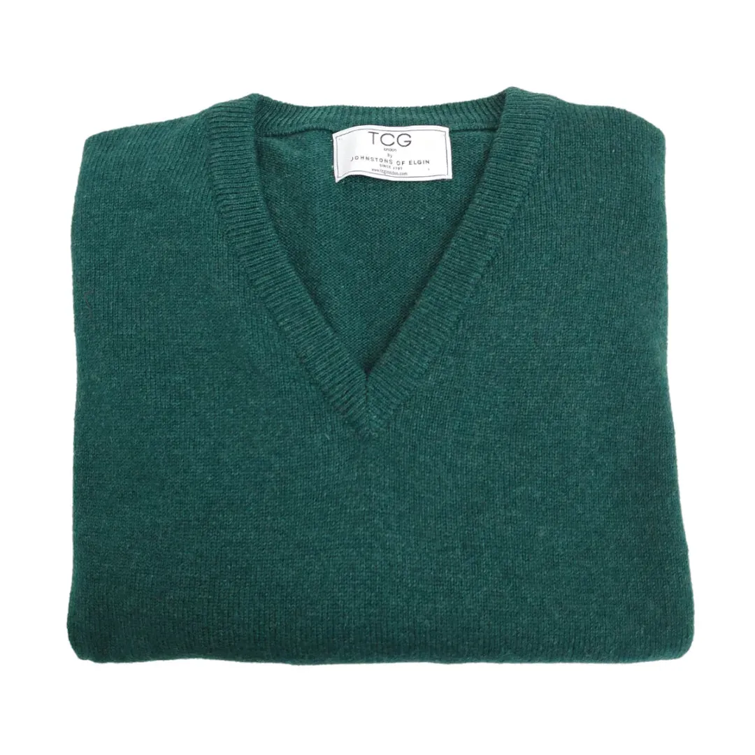 Relaxed Fit Cashmere V-Neck Jumper