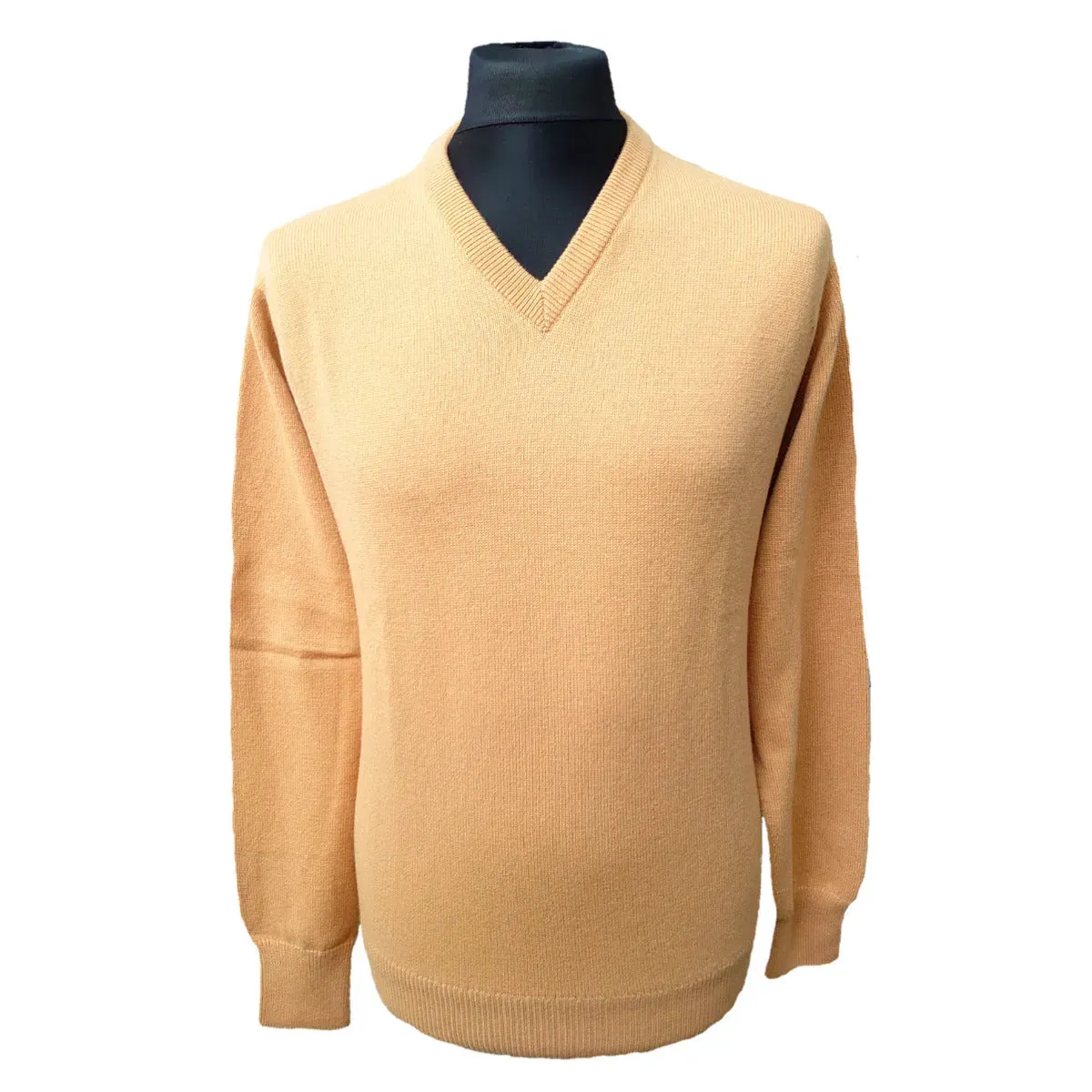 Relaxed Fit Cashmere V-Neck Jumper