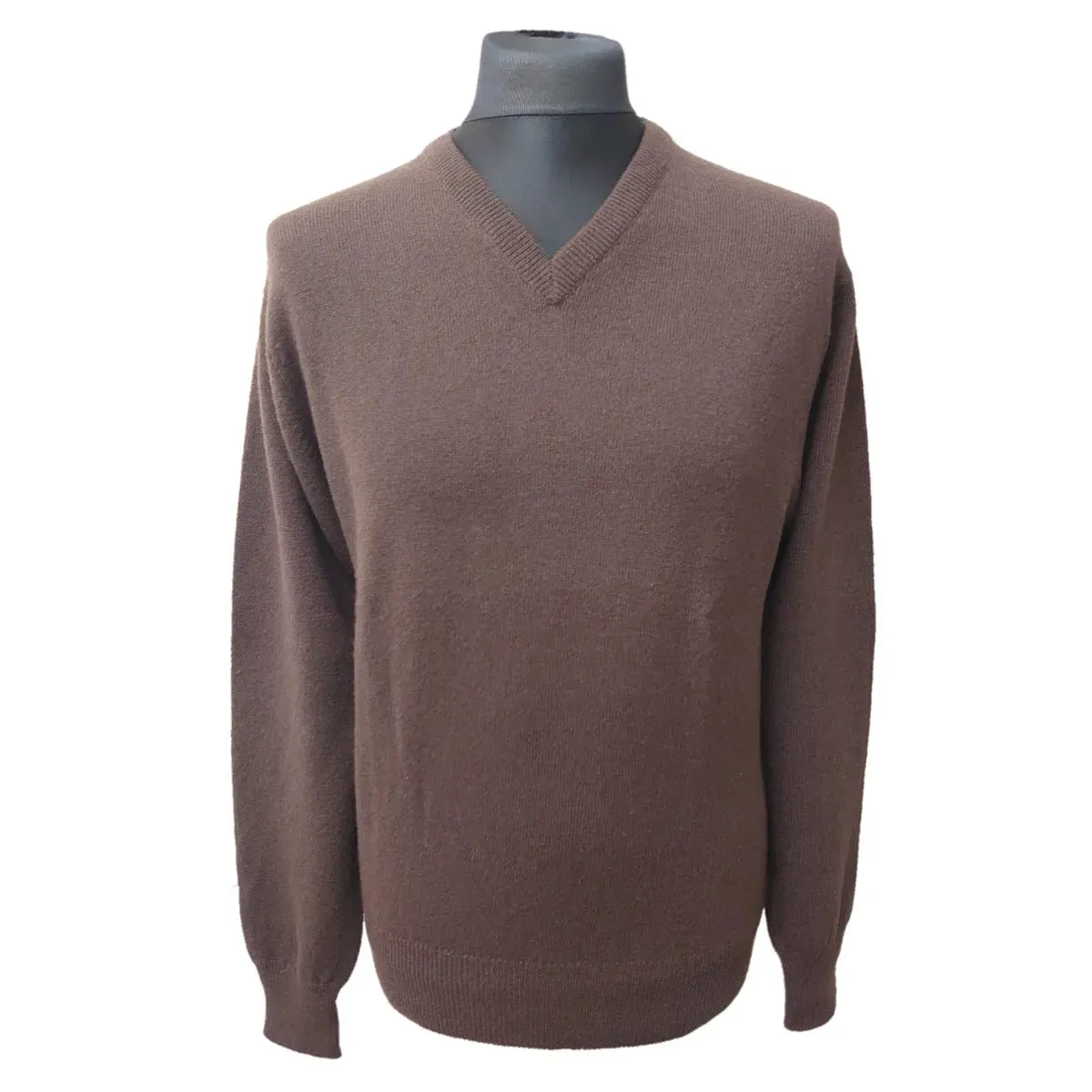 Relaxed Fit Cashmere V-Neck Jumper