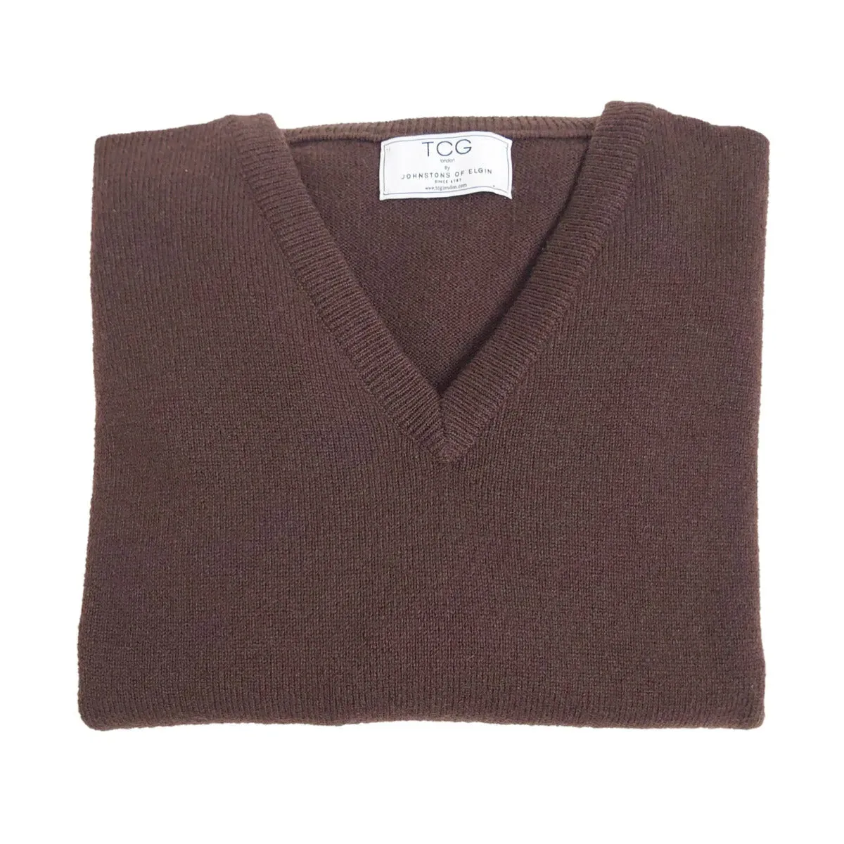 Relaxed Fit Cashmere V-Neck Jumper