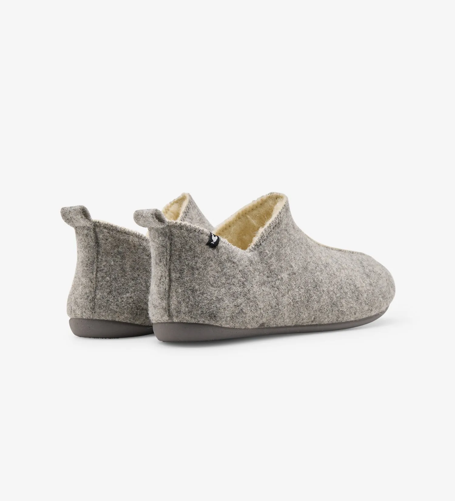 Rika wool and felt comfy slippers