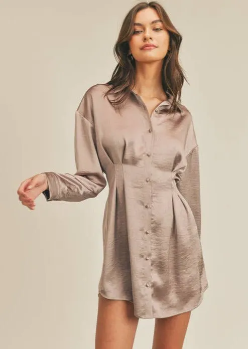 Satin Dreams Dress Shirt