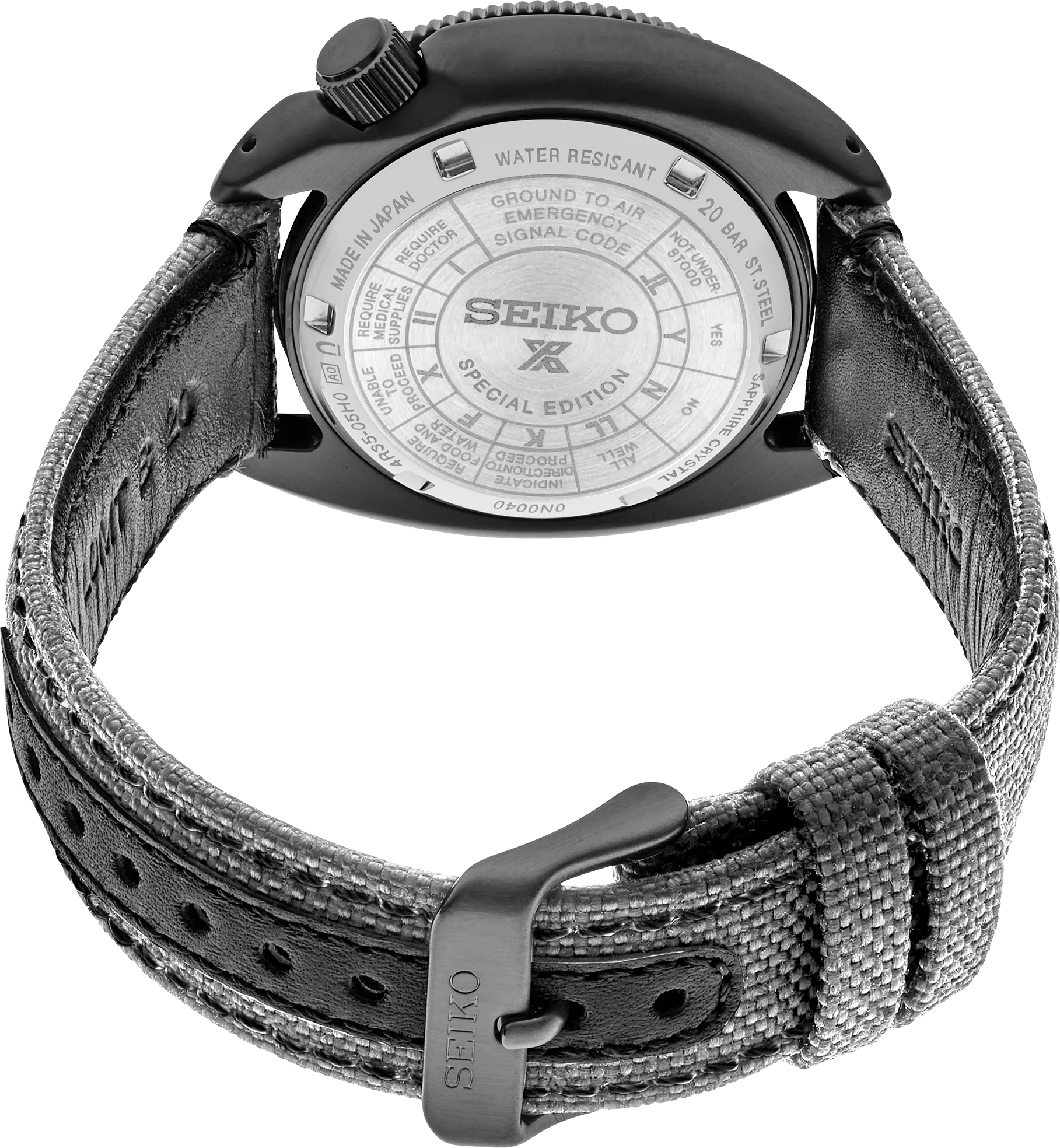 Seiko Prospex Land U.S. Special Edition Gray Textured Dial