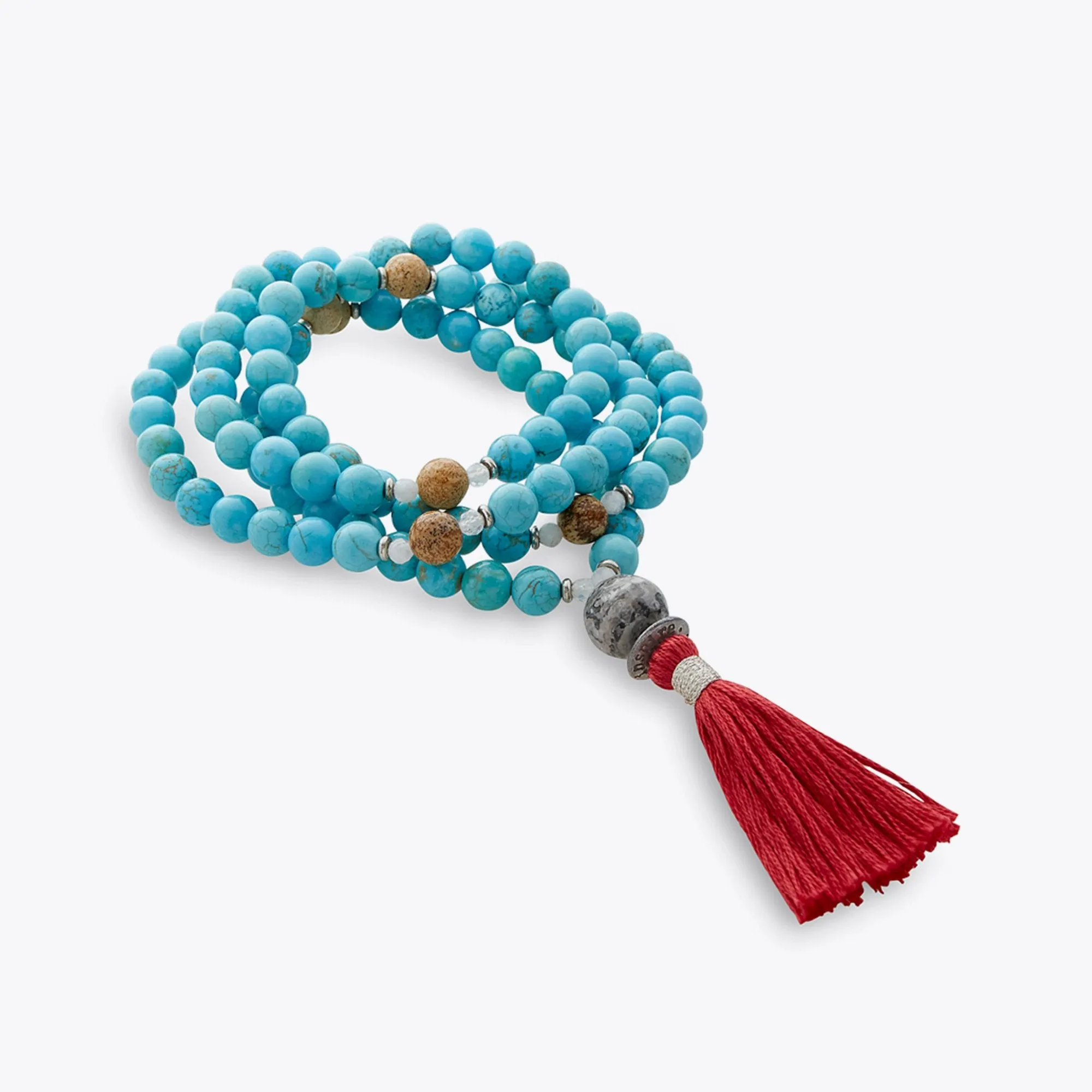 Silver & Sage Easy Loving, Easy Living Mala