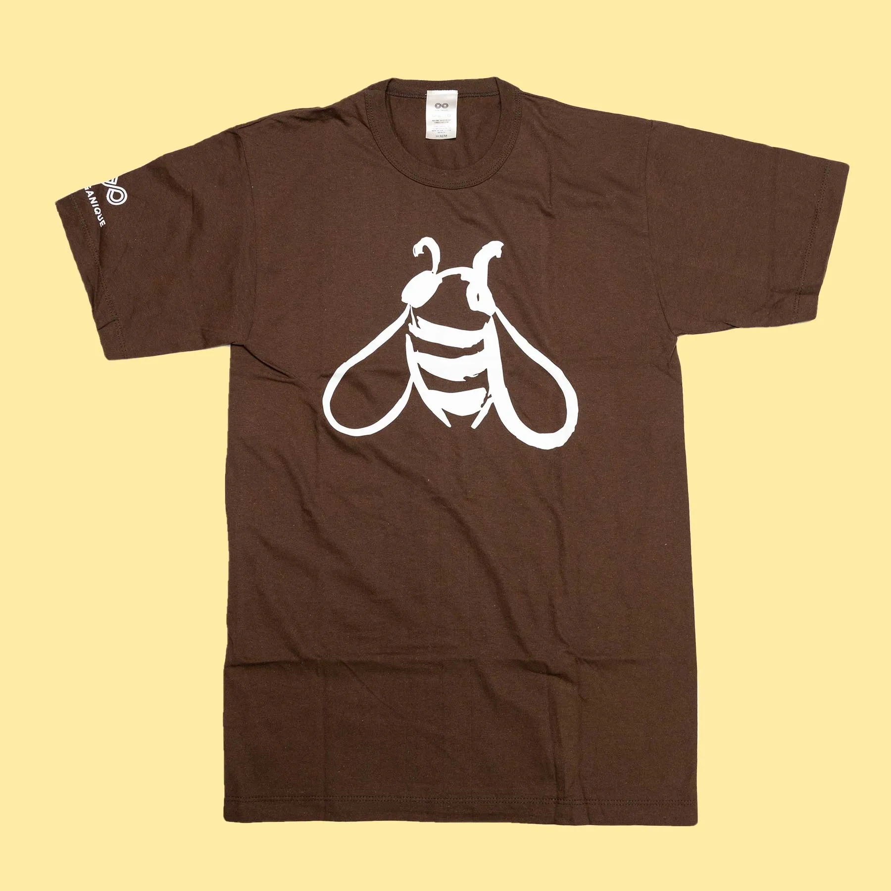 SONOMA Printed 100% Organic Cotton T-shirt (Unisex) (Grown & Made in USA) - Bee