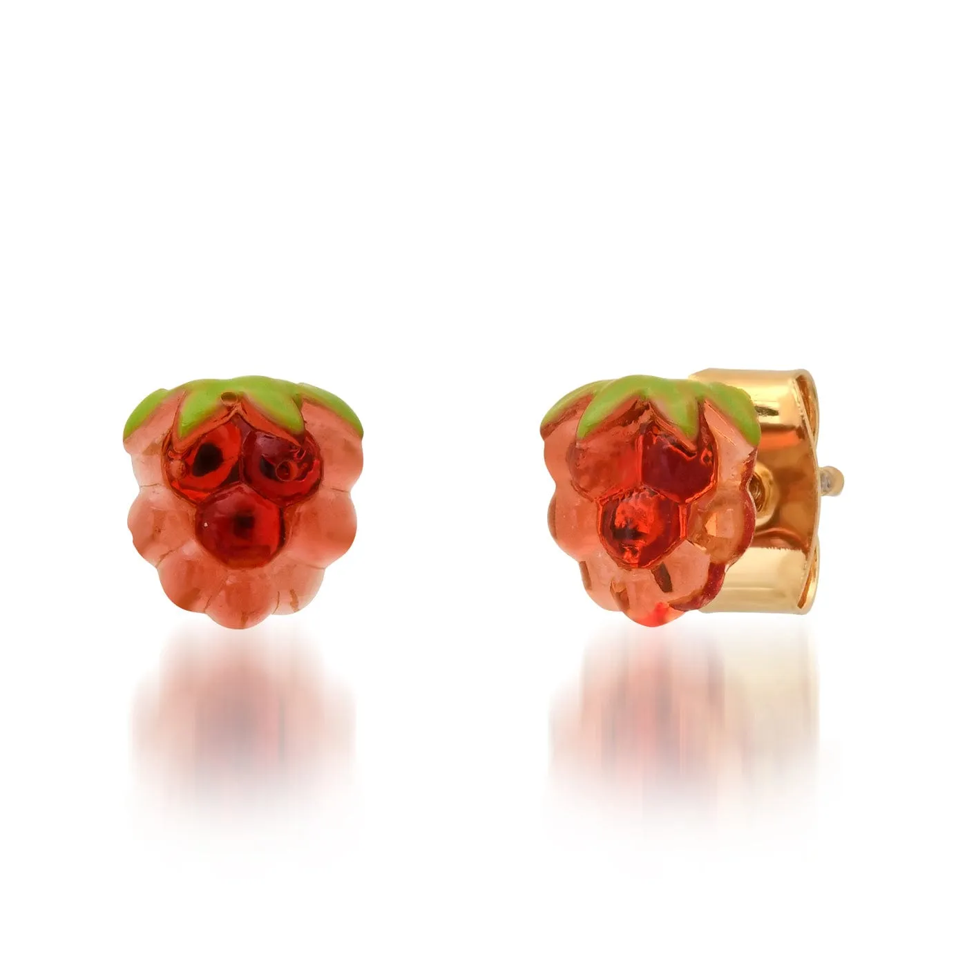 Strawberry Delight Stud Earrings