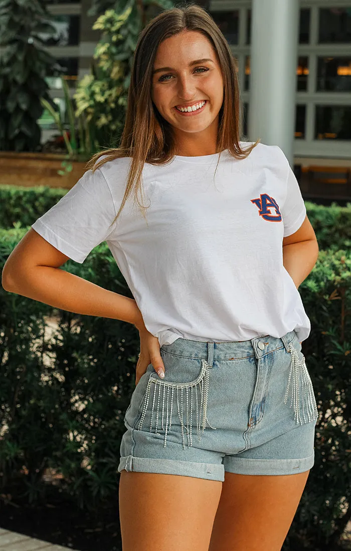 The Auburn "Pennant Hand" Classic Tee