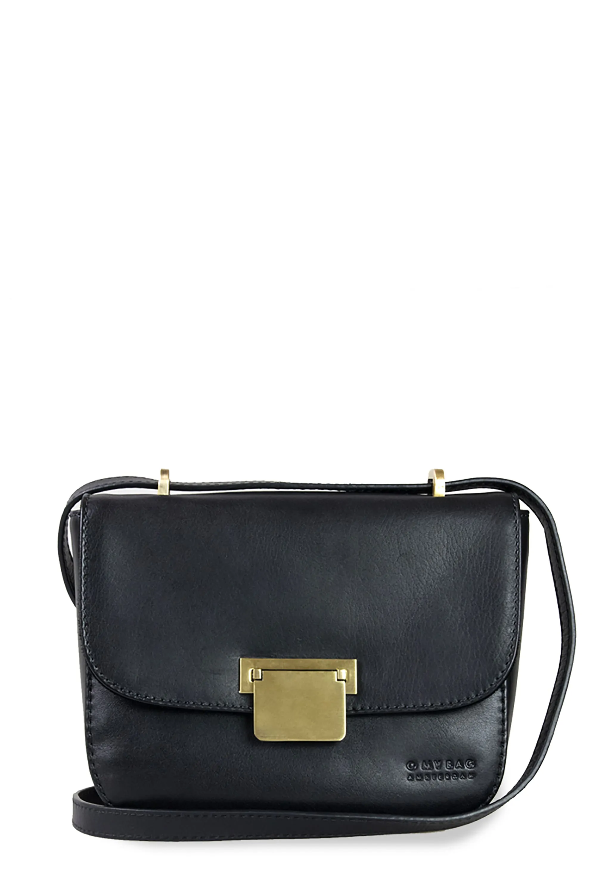 the meghan mini black classic leather