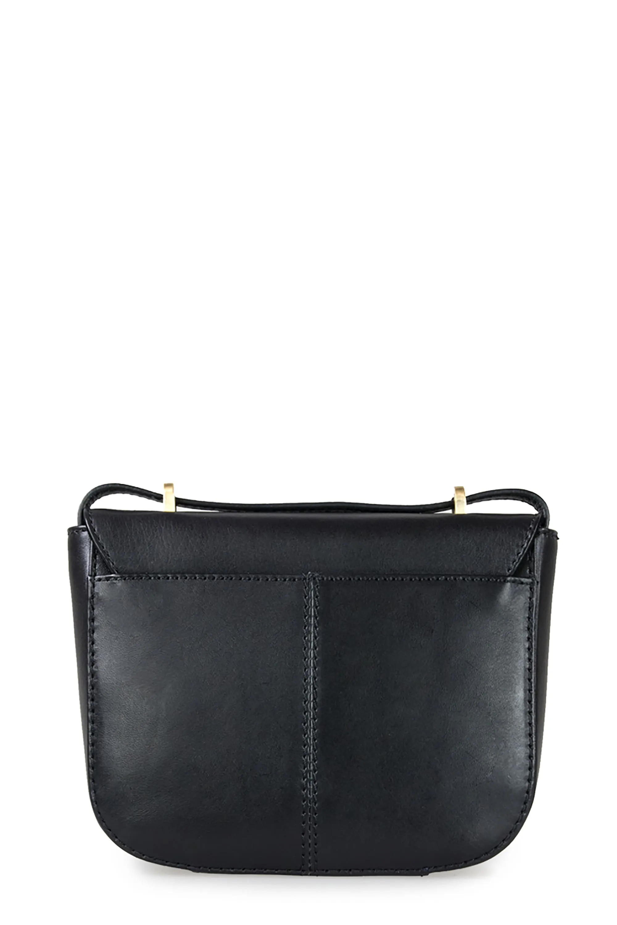 the meghan mini black classic leather