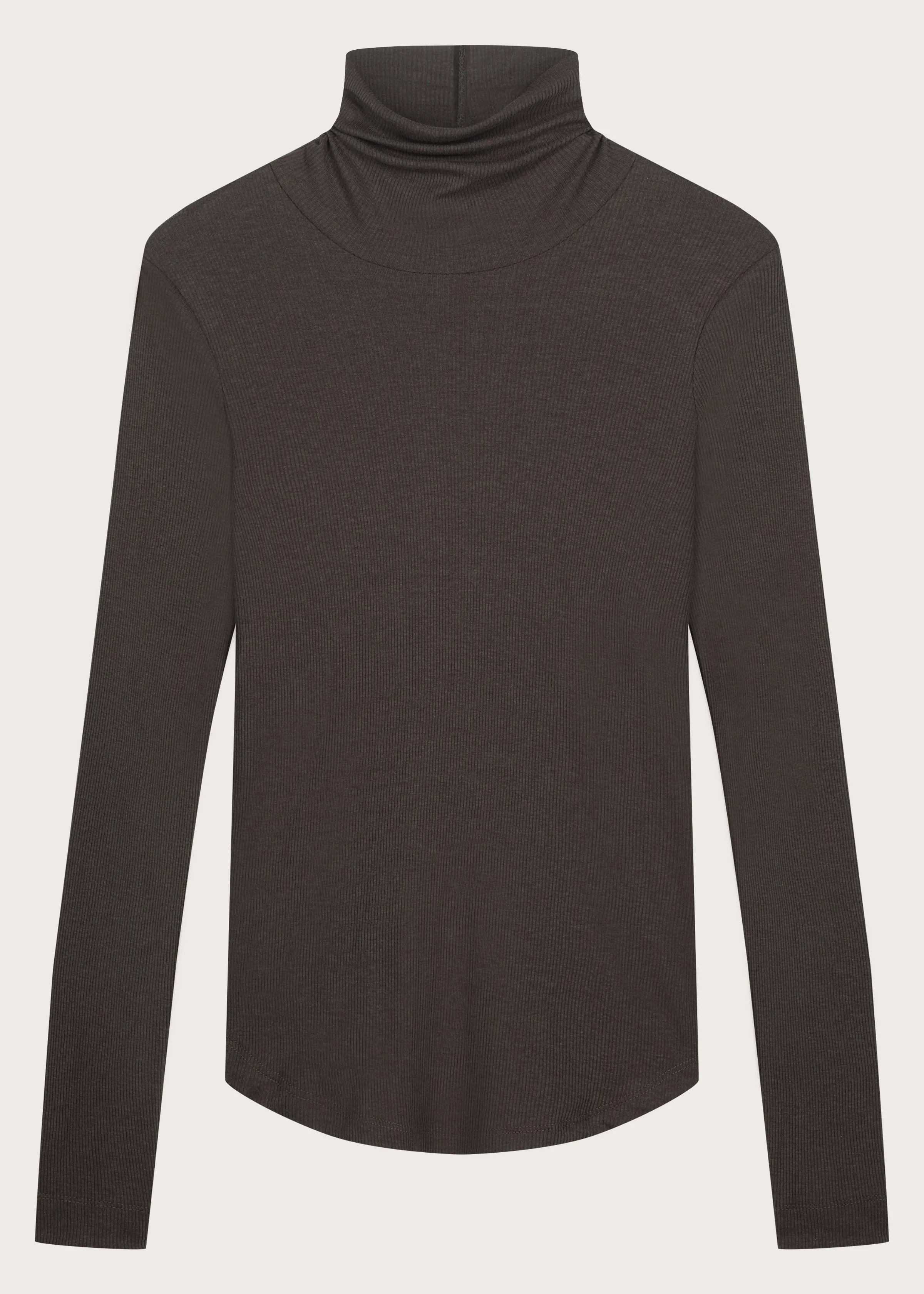 The Teddy Turtleneck - Intense Brown