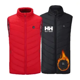 Warm Unisex Winter USB Infrared Heating Vest: Electric Heating Jacket