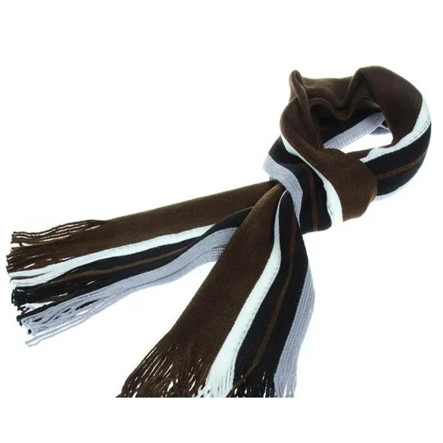 West Louis™ Fashion Patchwork Warm Men Scarf