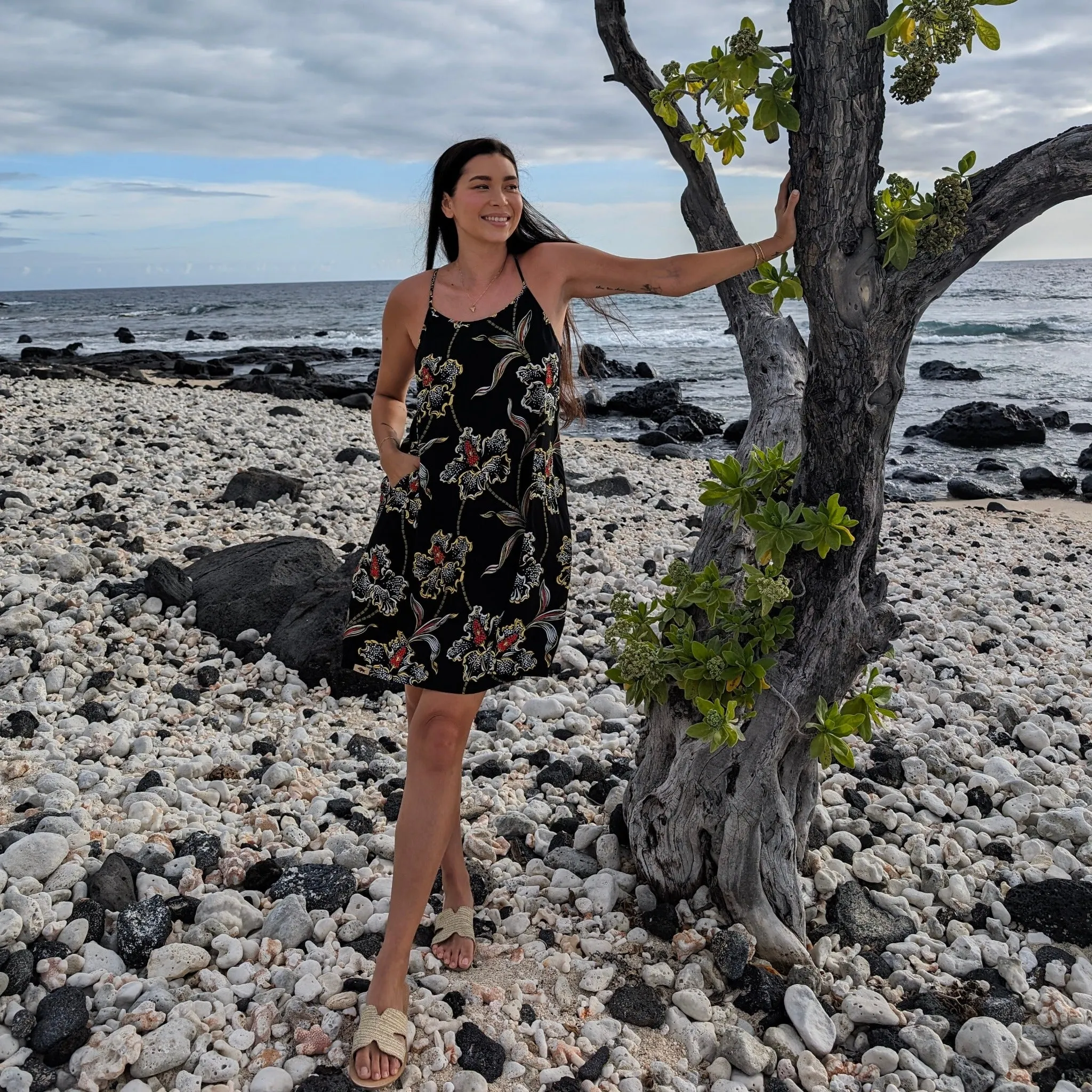 Western Floral Aloha Dress