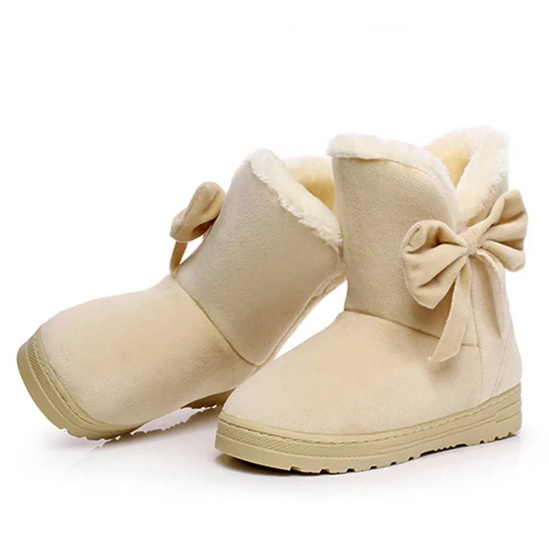 Women Winter Warm Cotton Plush Snow Boots