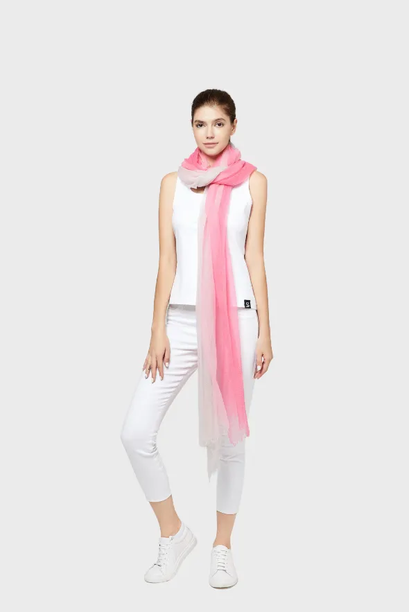 Women's Gradient Cashmere Scarf