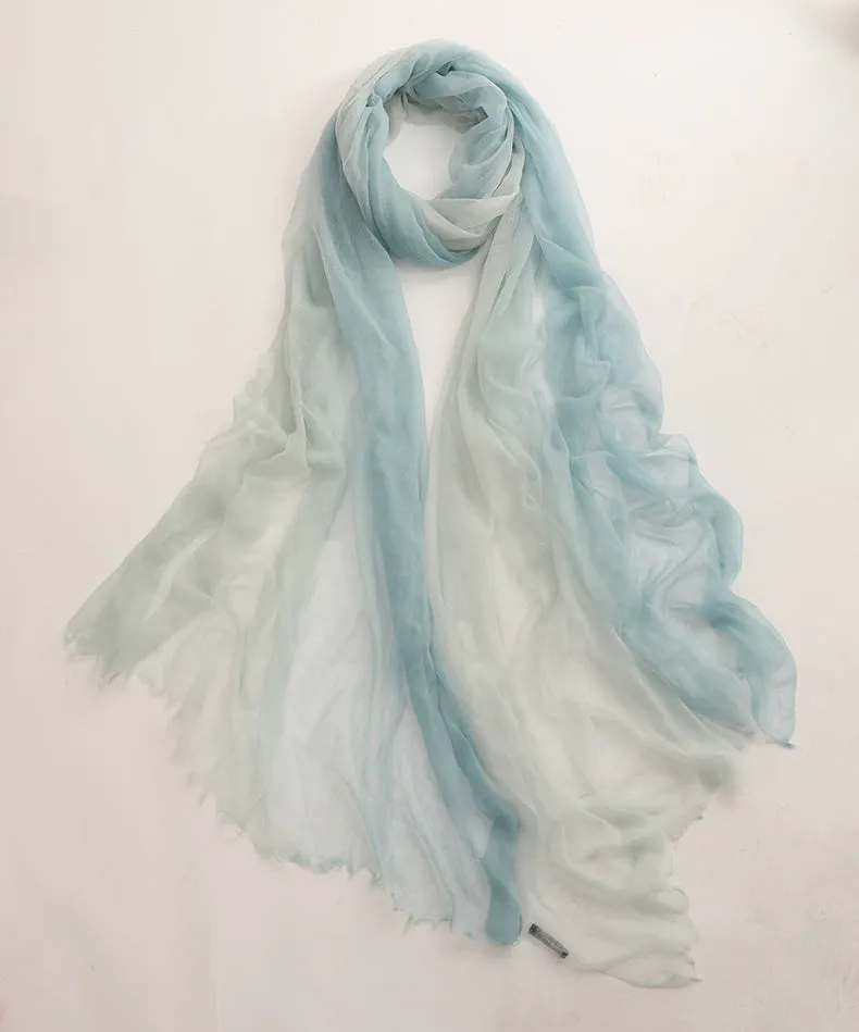 Women's Gradient Cashmere Scarf