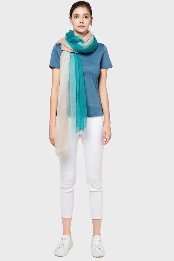 Women's Gradient Cashmere Scarf